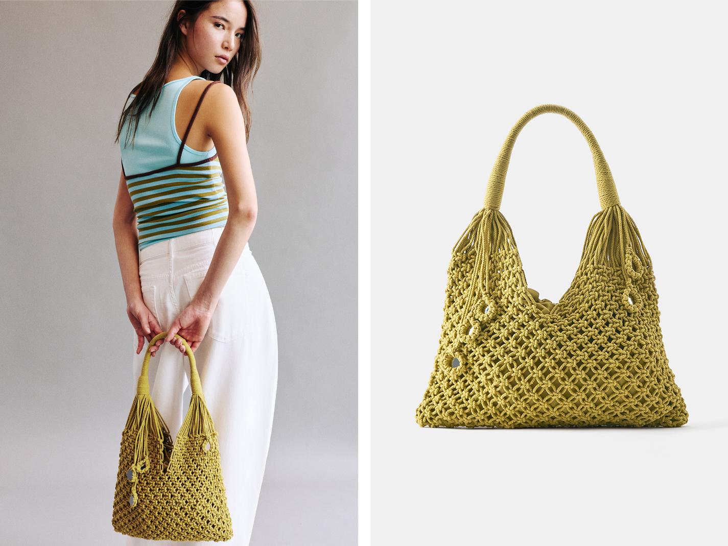 Mirror tote bag — Green