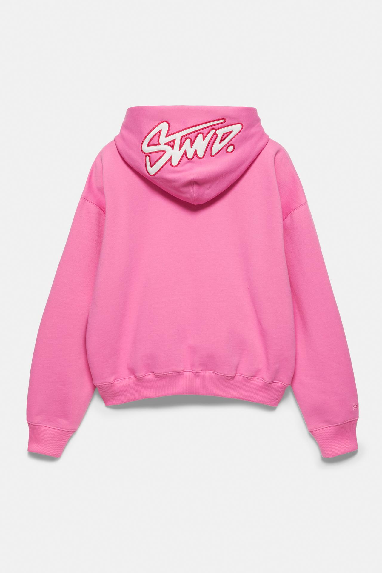 STWD hood sweatshirt — Pink