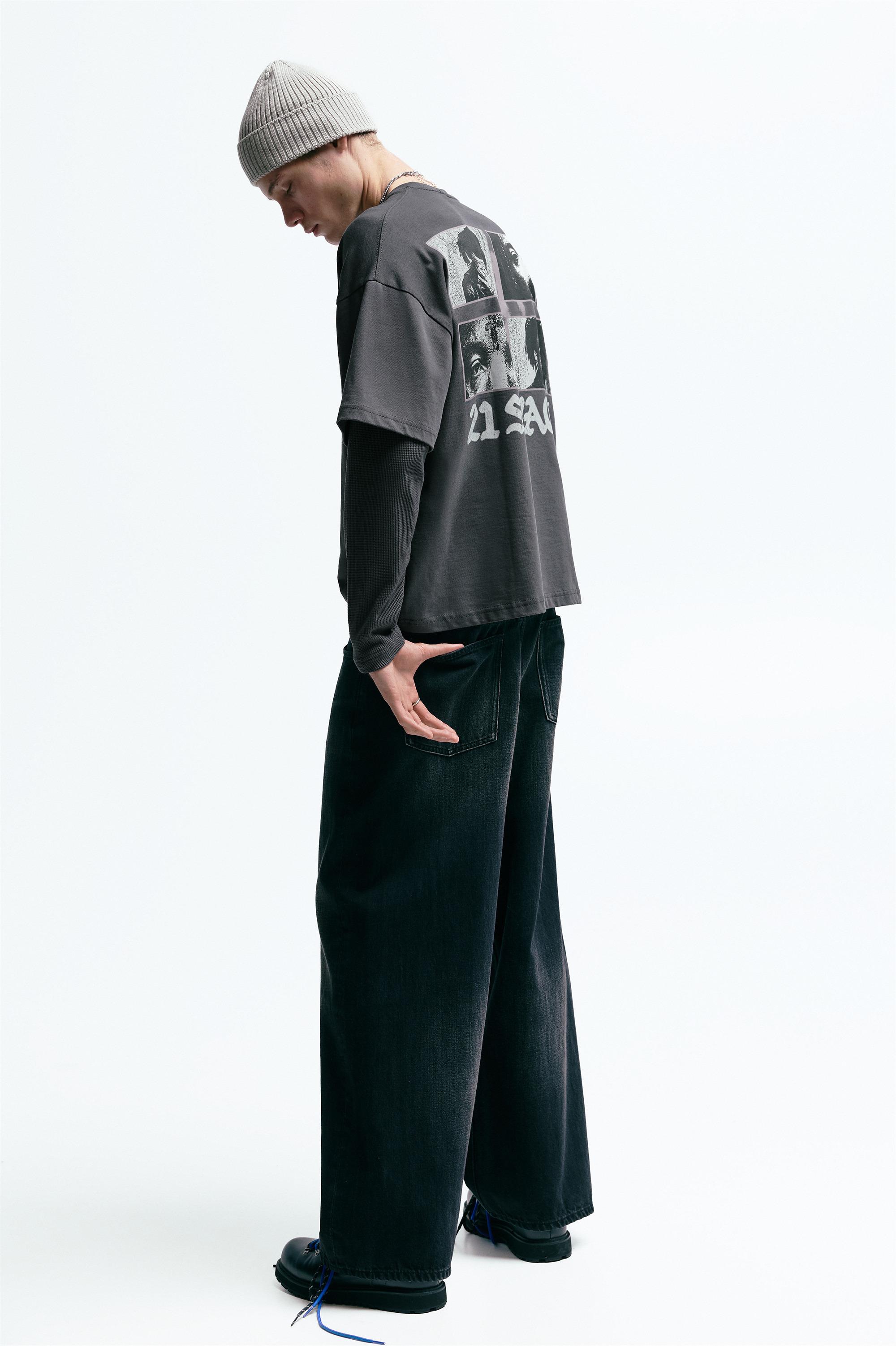 21 Savage çift kollu t-shirt - Görsel 8