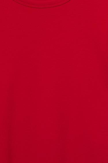 Fitted short sleeve T-shirt — Red 7