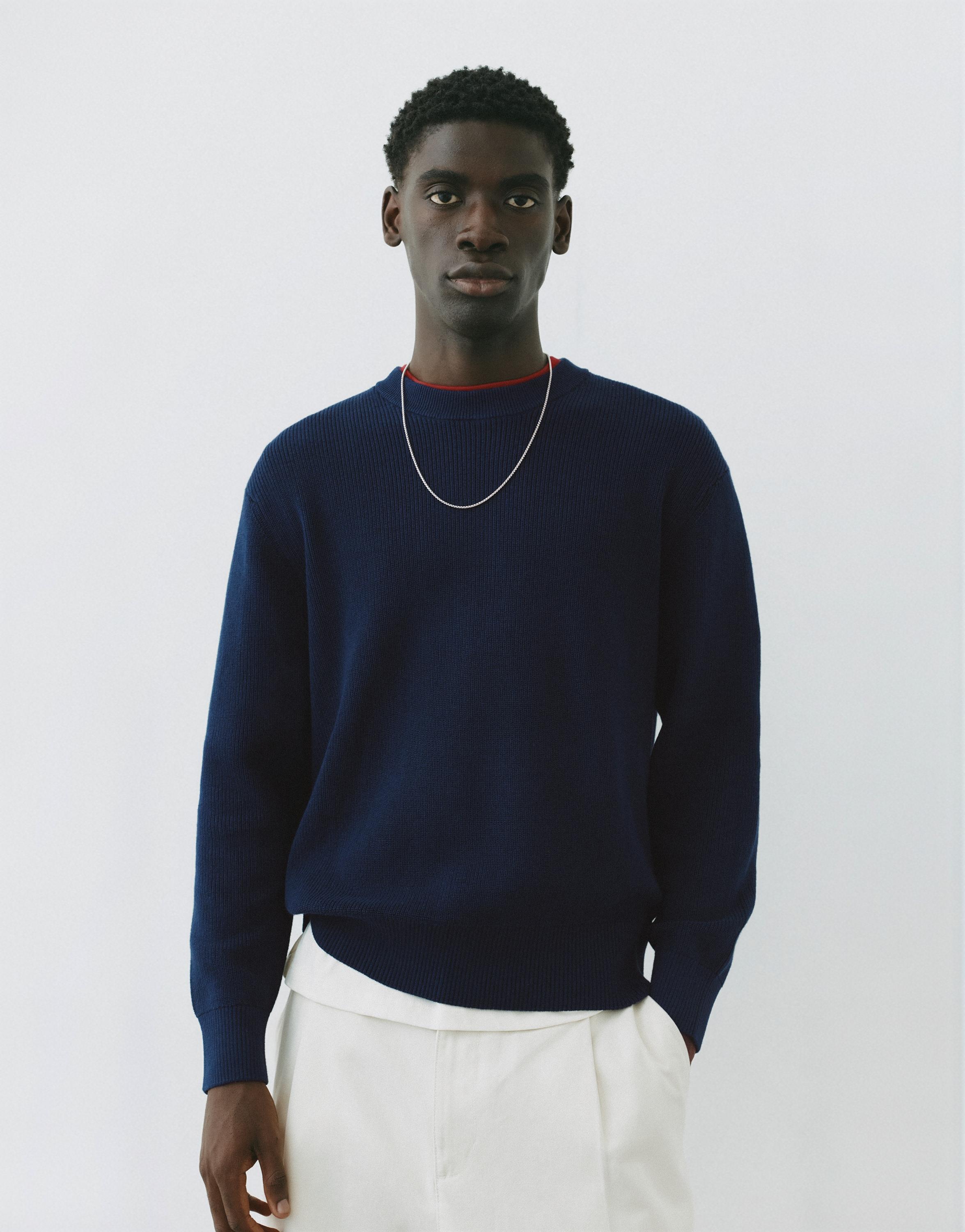 Basic jumper — Navy