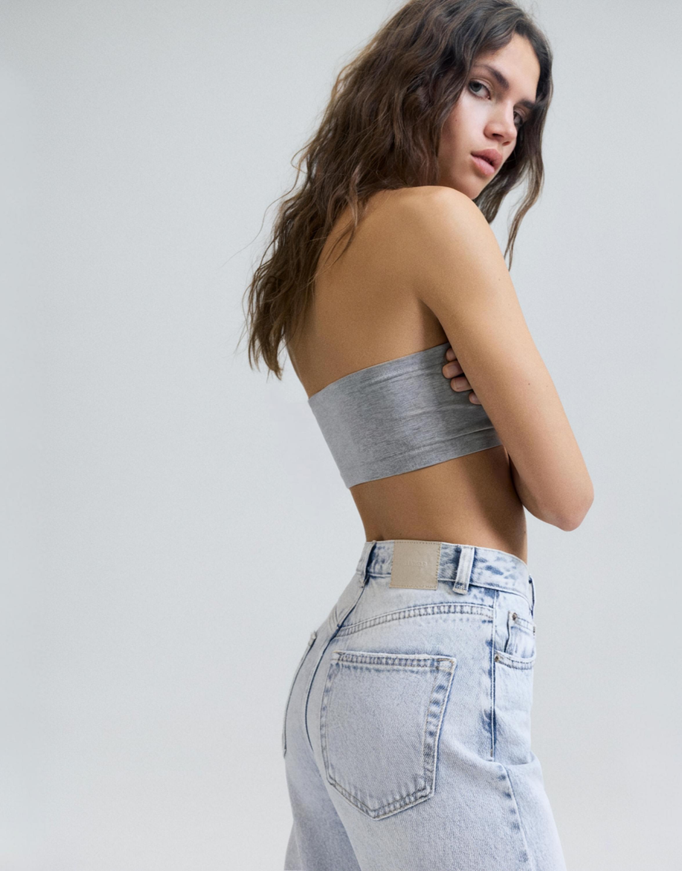 Mom fit yüksek bel jean - Görsel 224