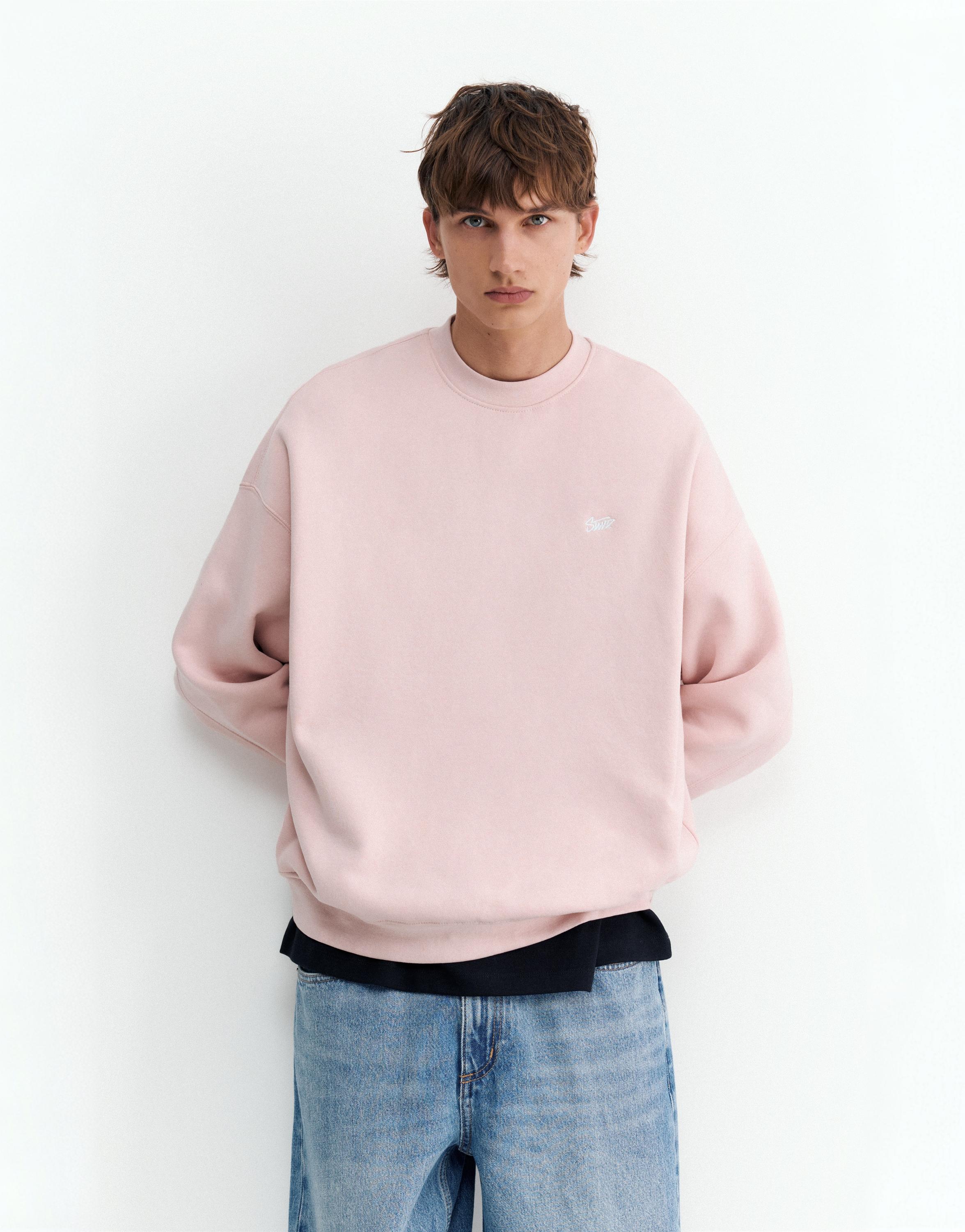 STWD boxy sweatshirt — Pink
