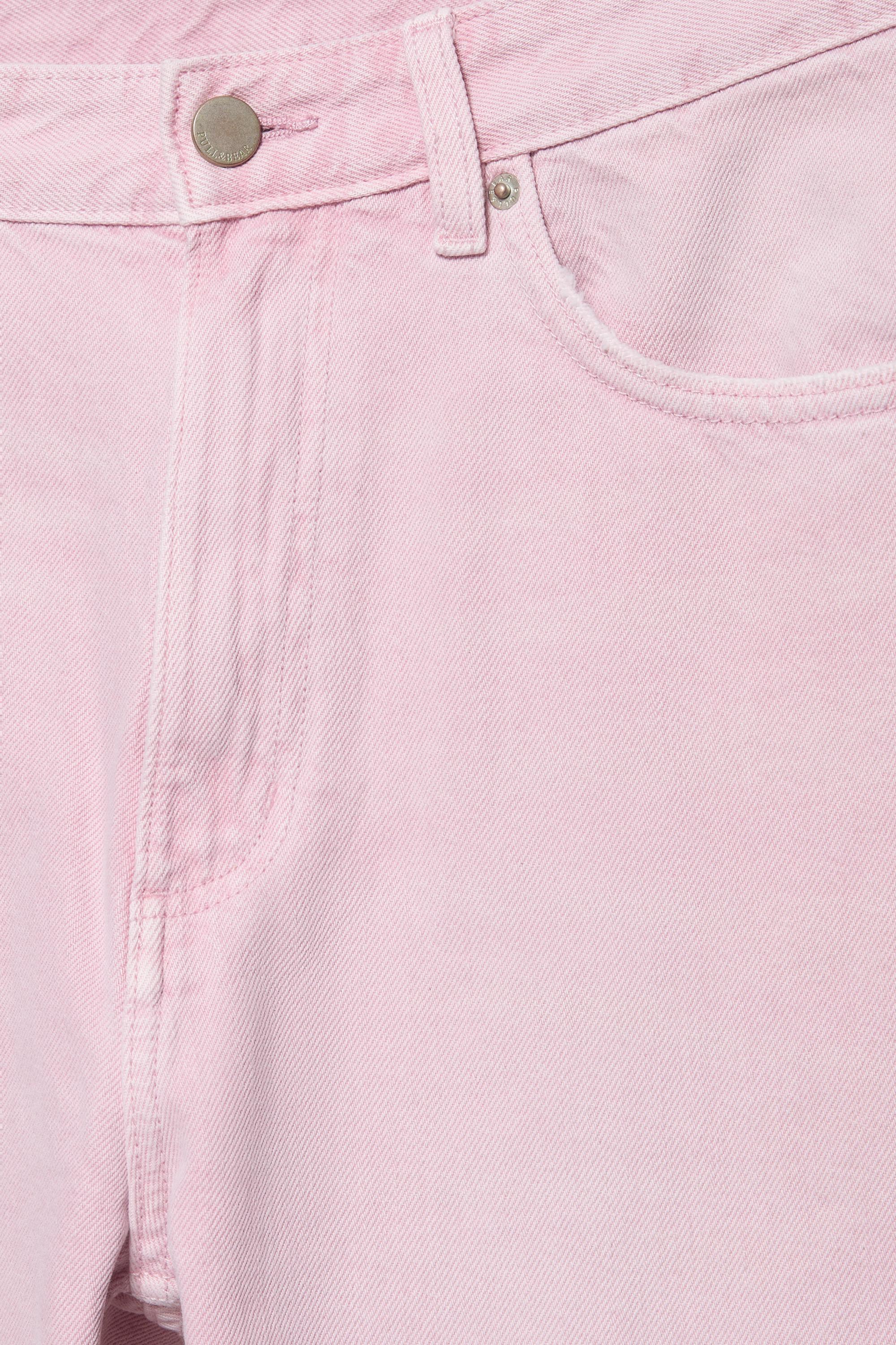 Baggy jeans — Rose pink