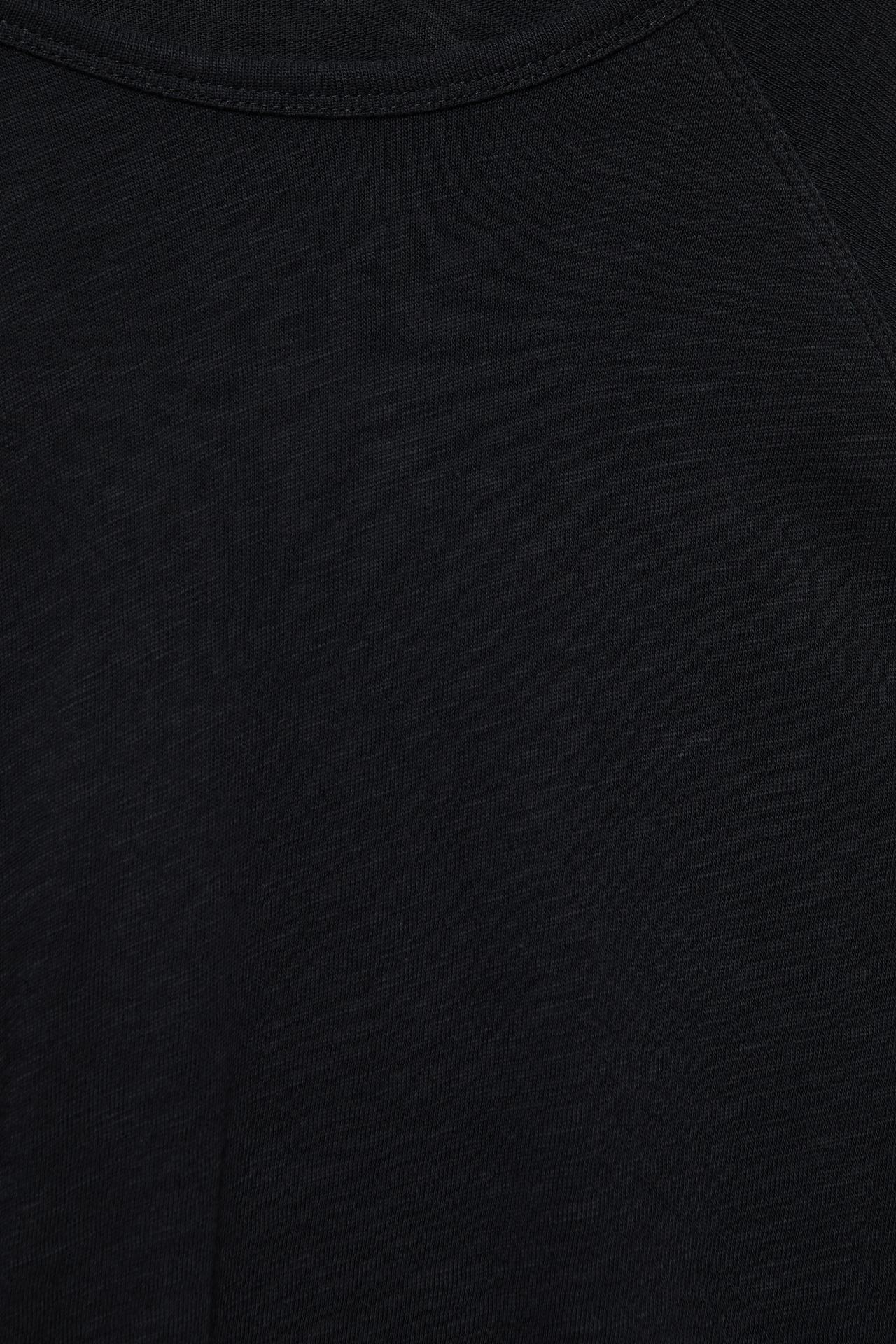Long sleeve raglan T-shirt — Black