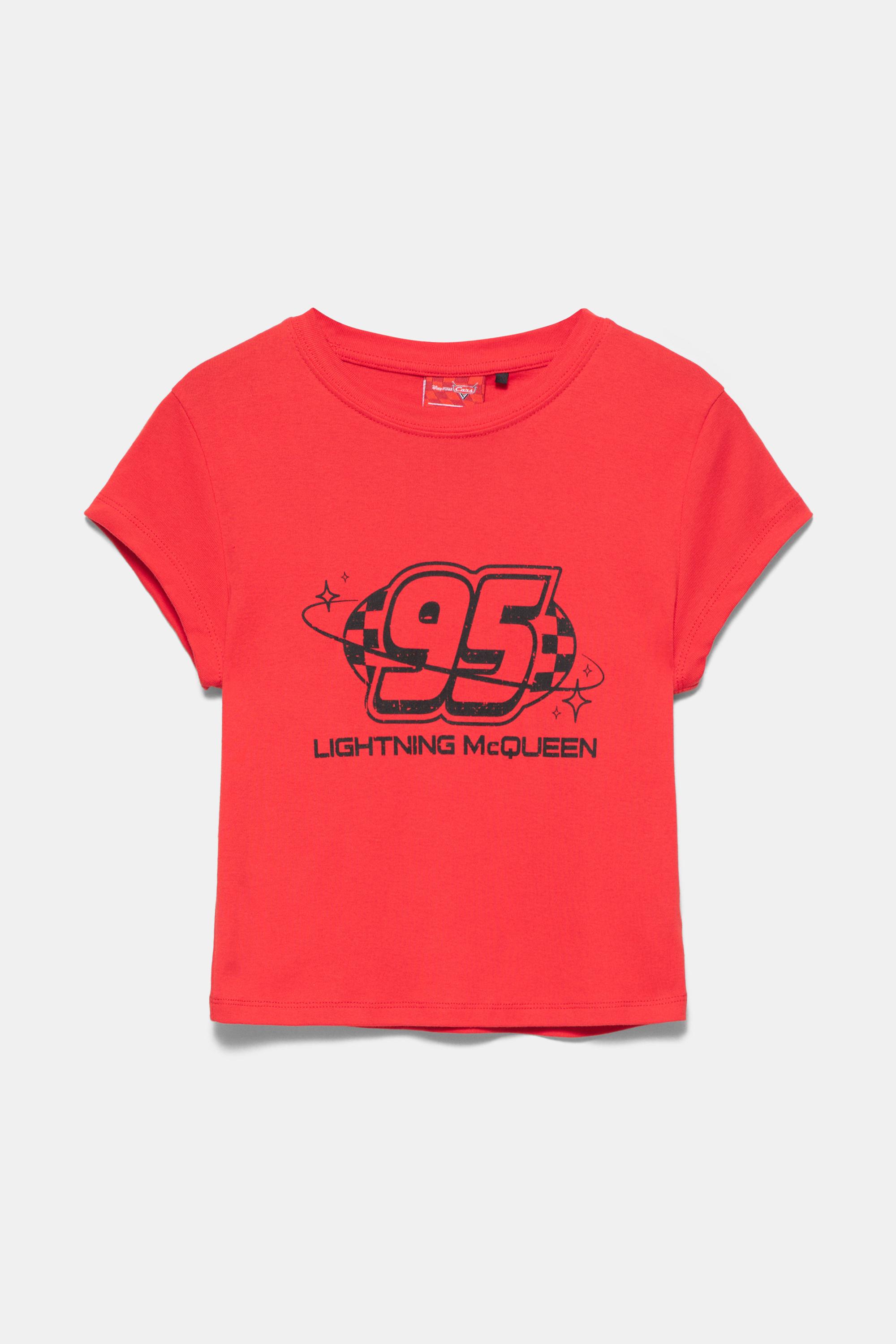Kırmızı Cars t-shirt