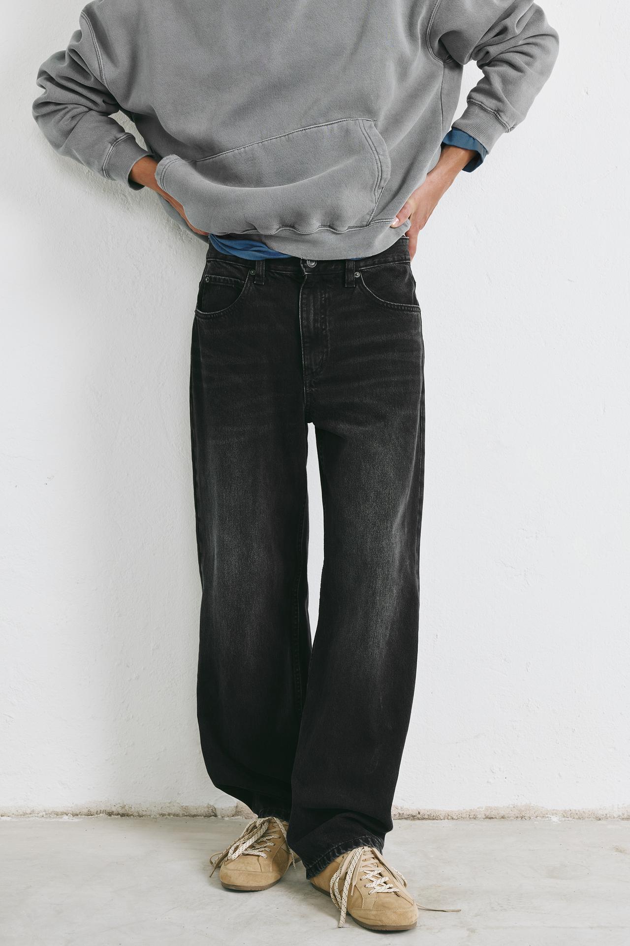 Baggy jeans — Faded black