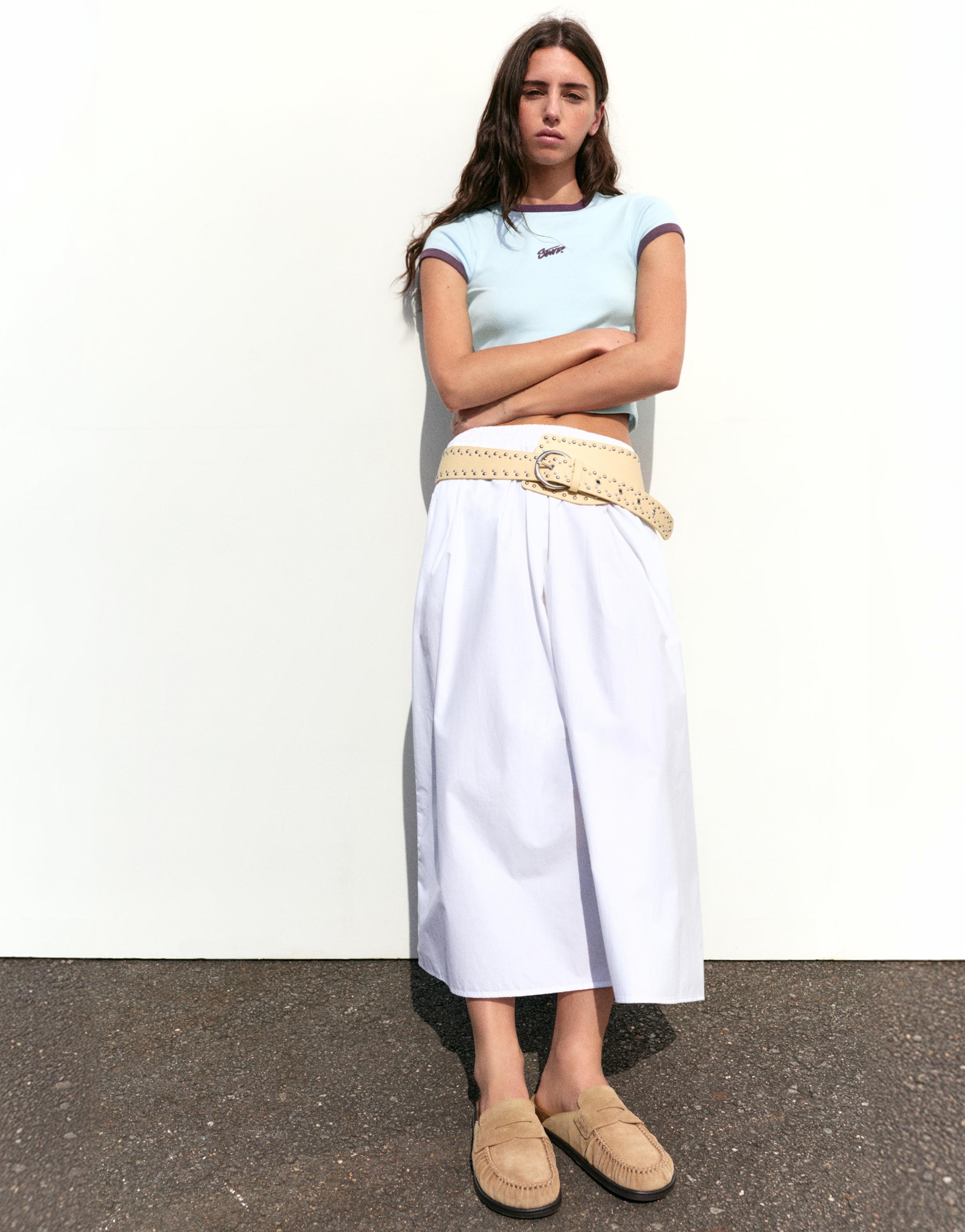 STWD graphic T-shirt — Pale blue