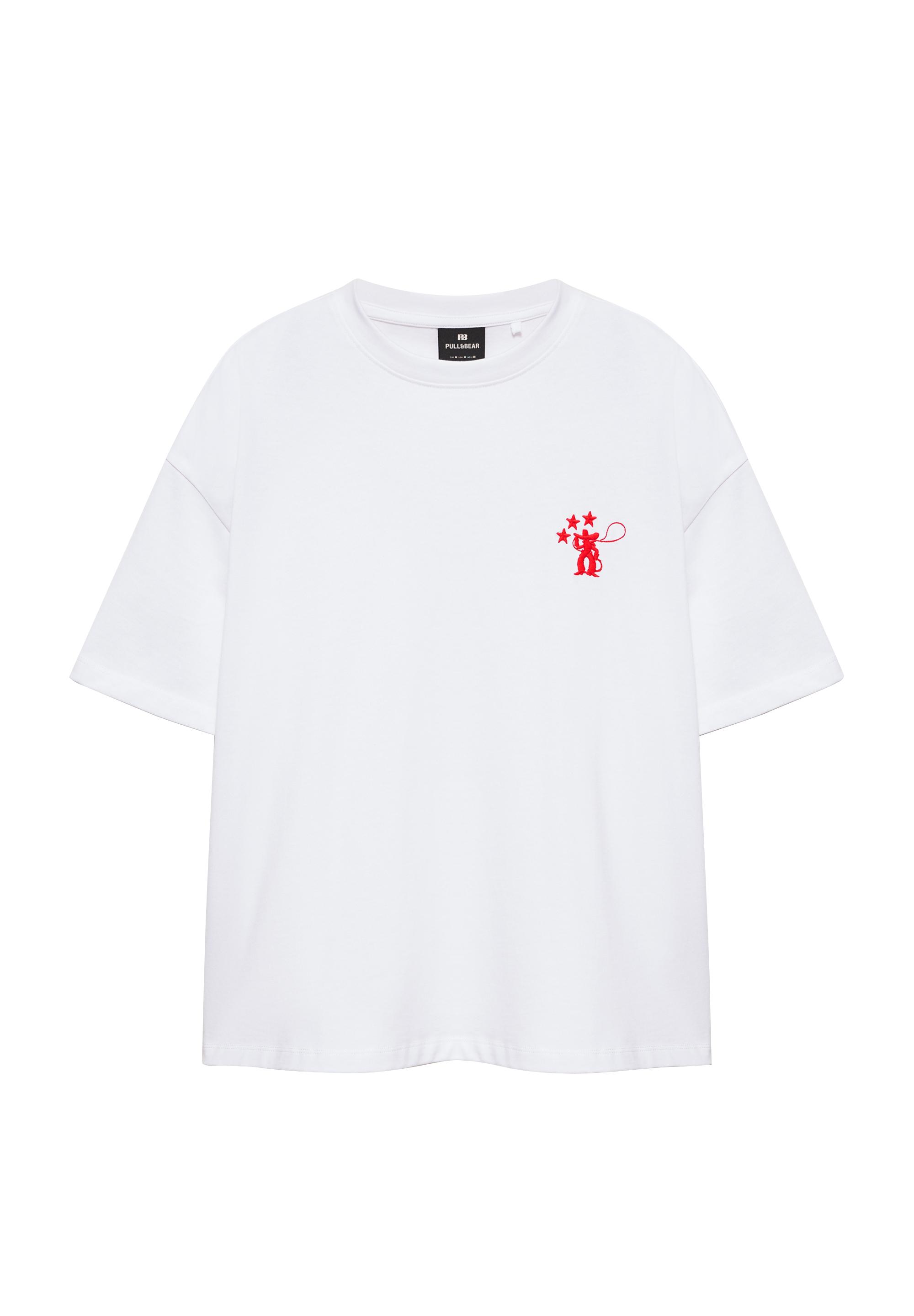 Cowboy graphic T-shirt — Off white