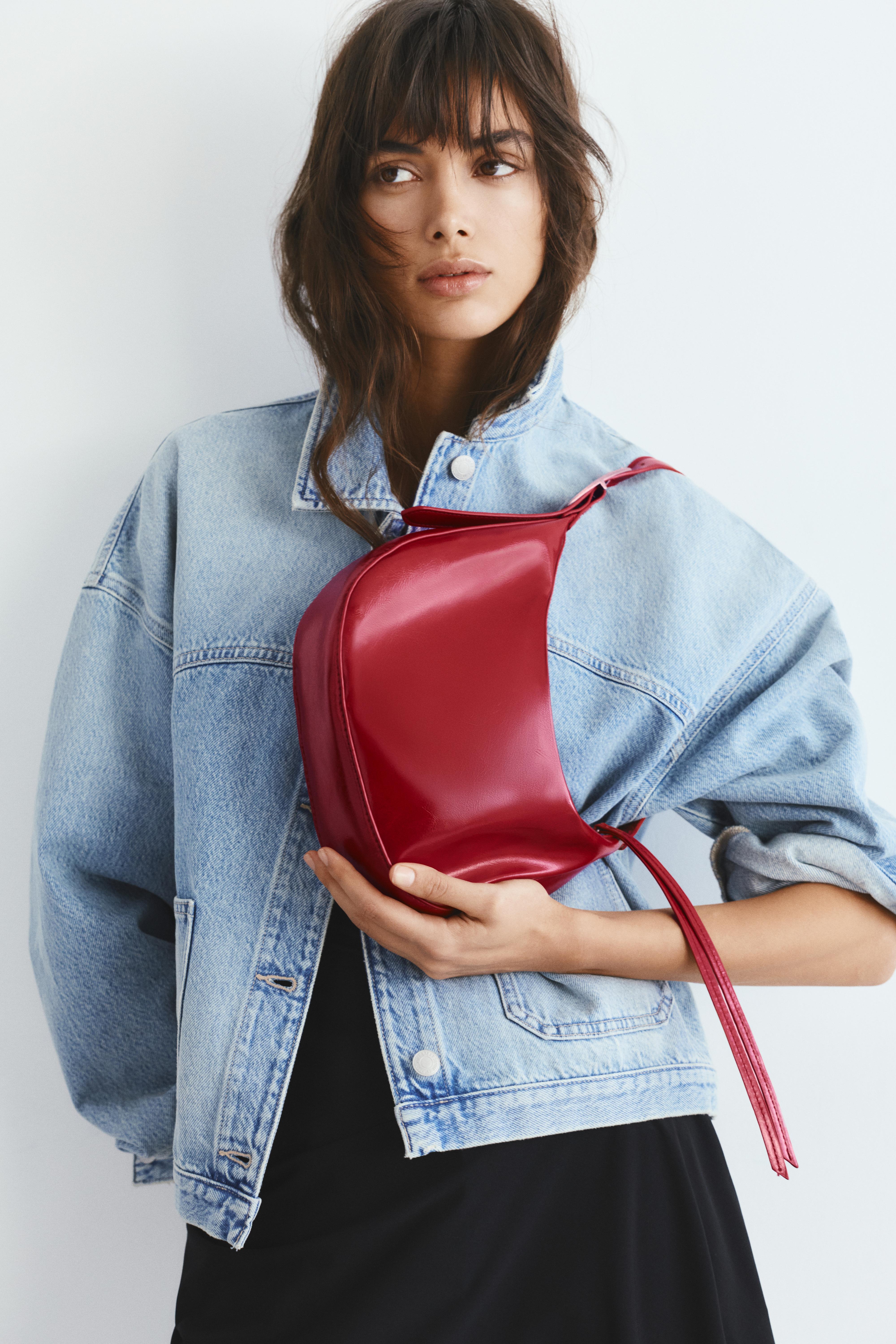 Borsa A Spalla Con Nastri