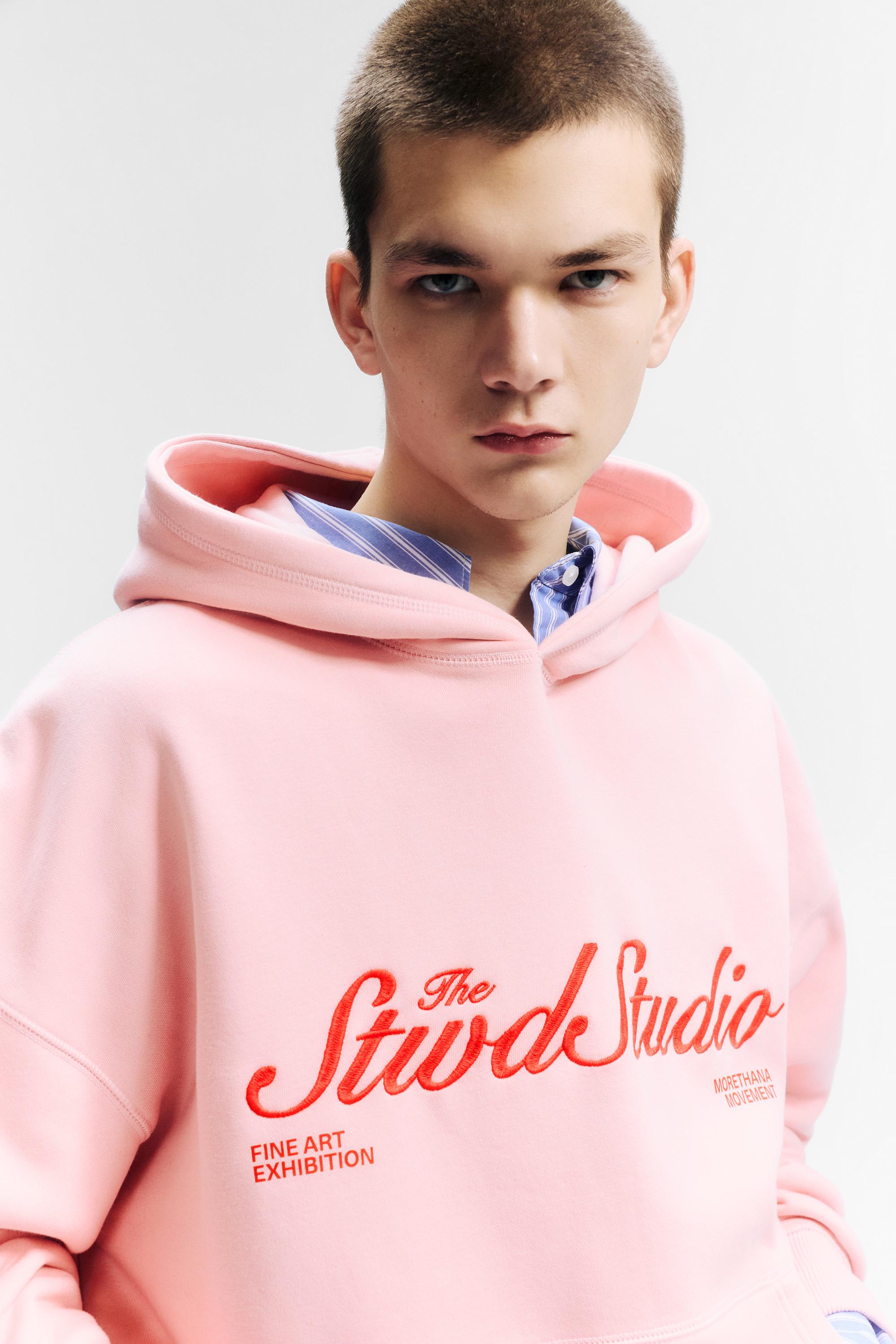 STWD Studio kapüşonlu sweatshirt - Görsel 14