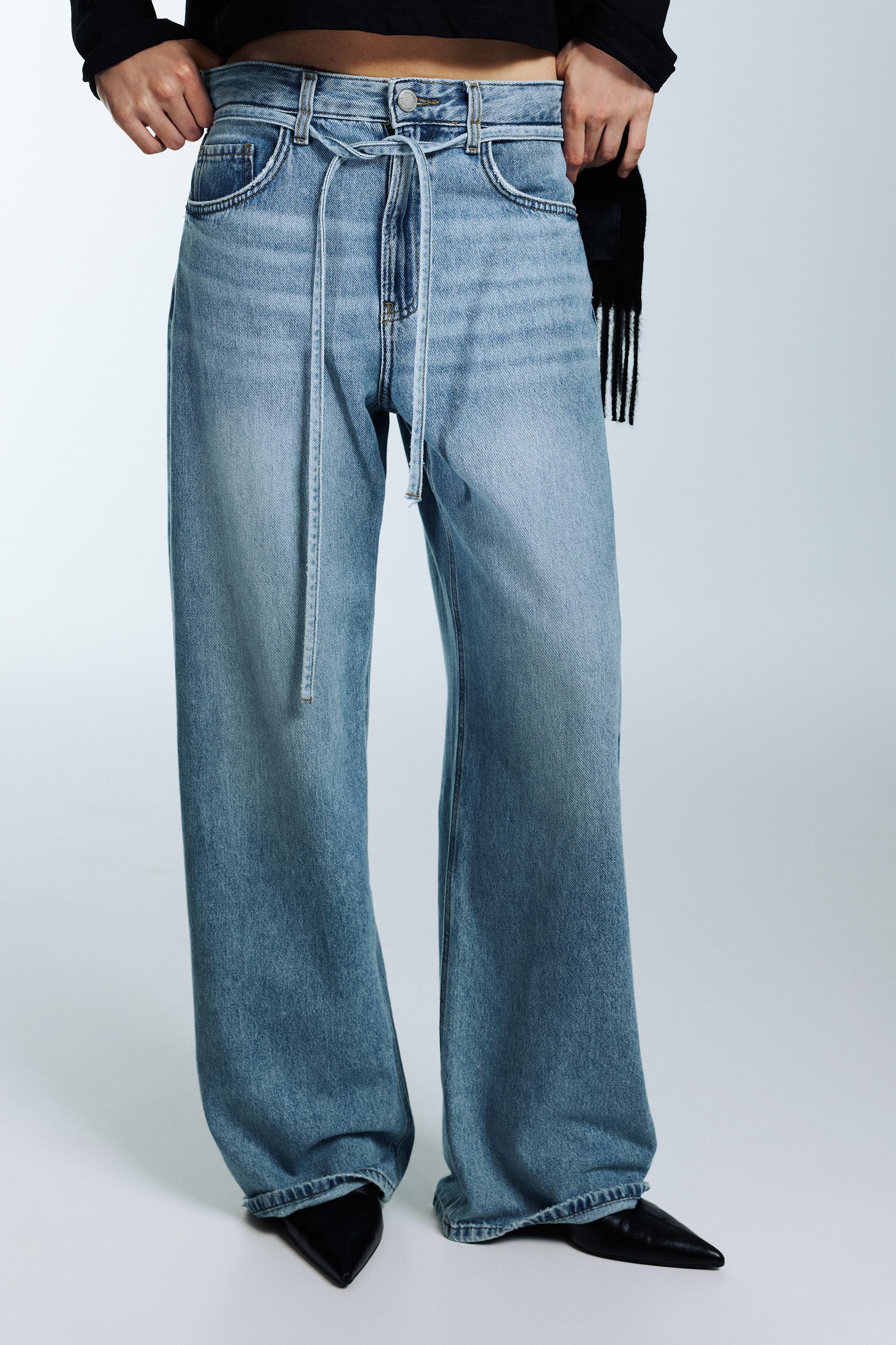 Bağcıklı baggy jean - Görsel 164