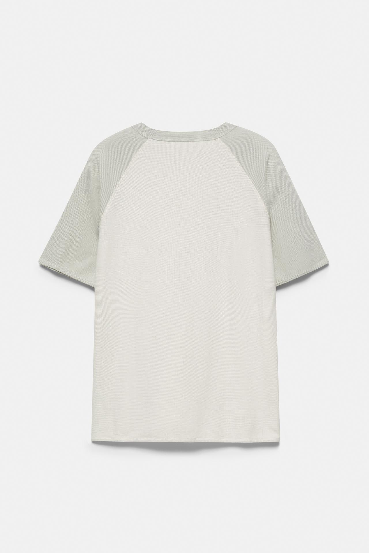 Raglan short sleeve T-shirt — Aquamarine