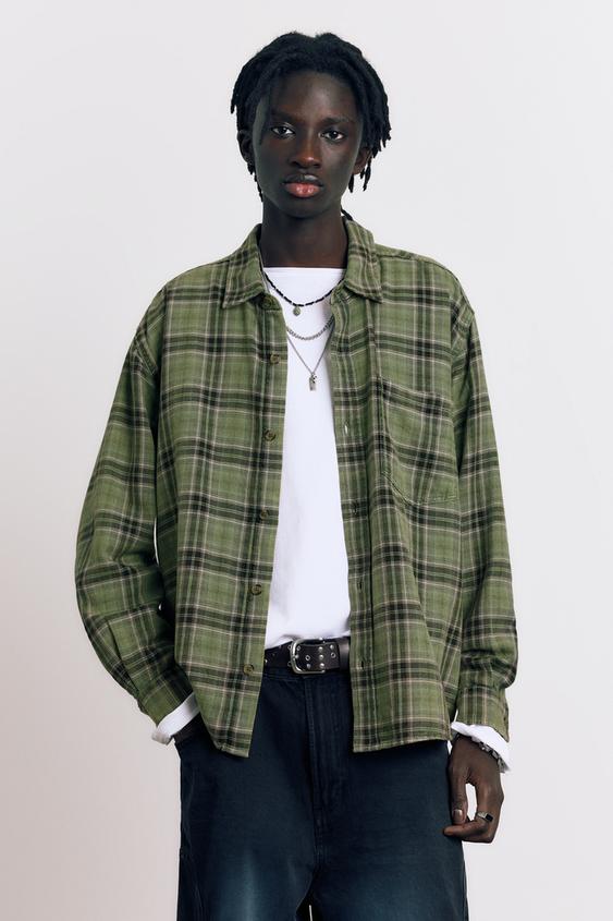LOGEEYAR Camicia Uomo Senza Maniche In Flanella, Miscela Cotone, Modello Lyndee, Casual Con Bottoni, Taglia S - 3