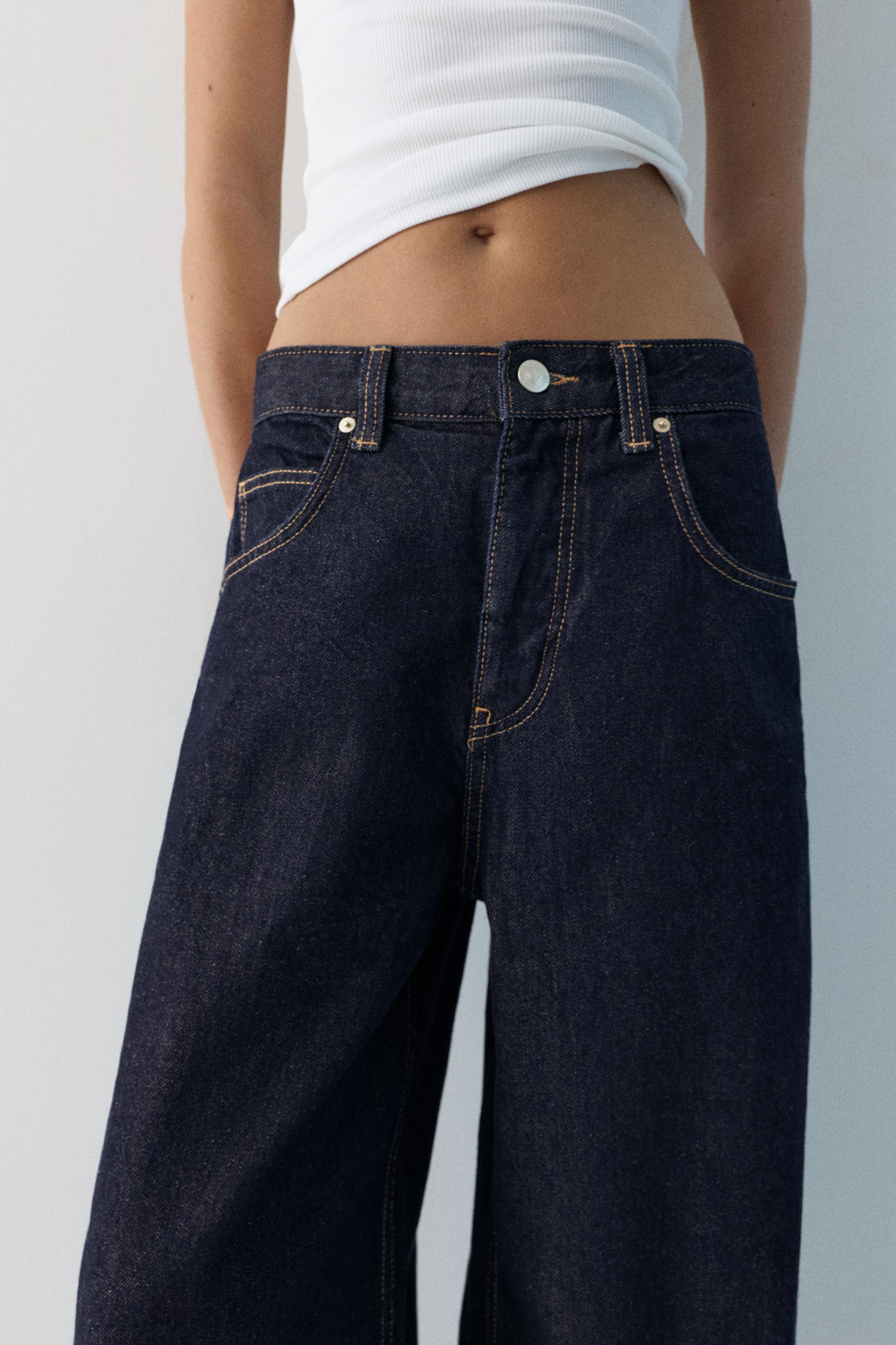 Oversize baggy jeans — Dark blue