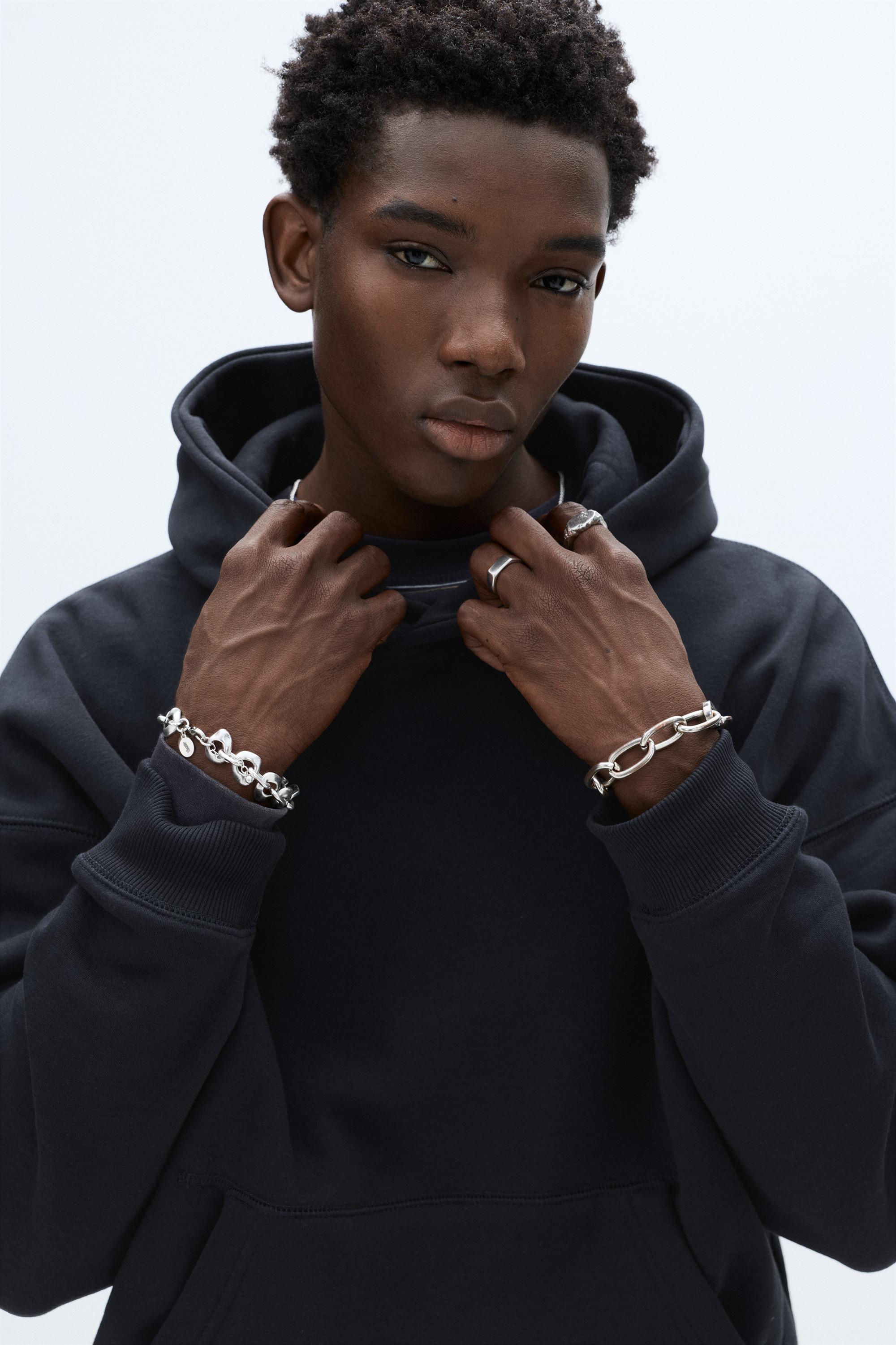 Bol kesim kapüşonlu sweatshirt - Görsel 52