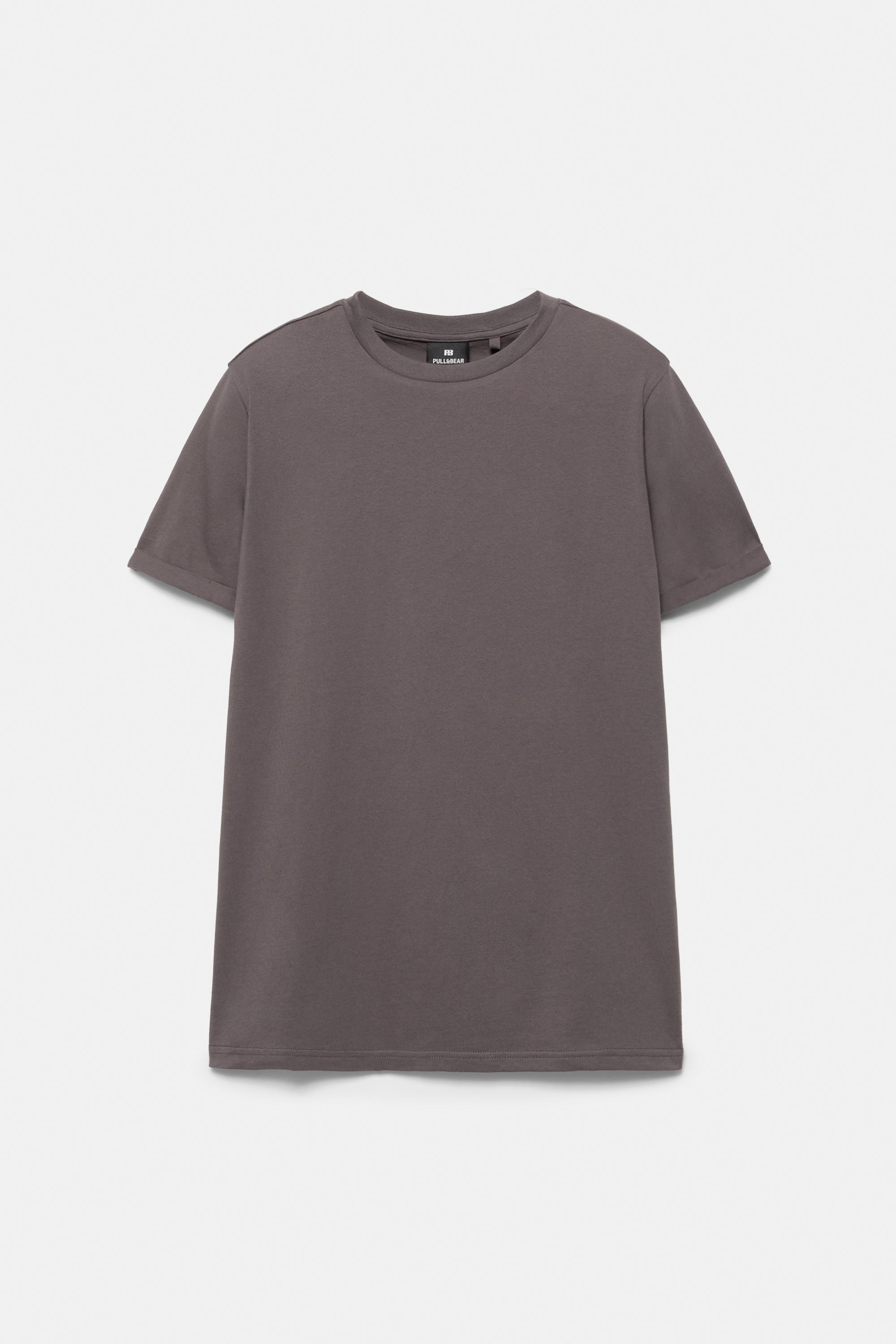 Muscle fit T-shirt — Anthracite grey