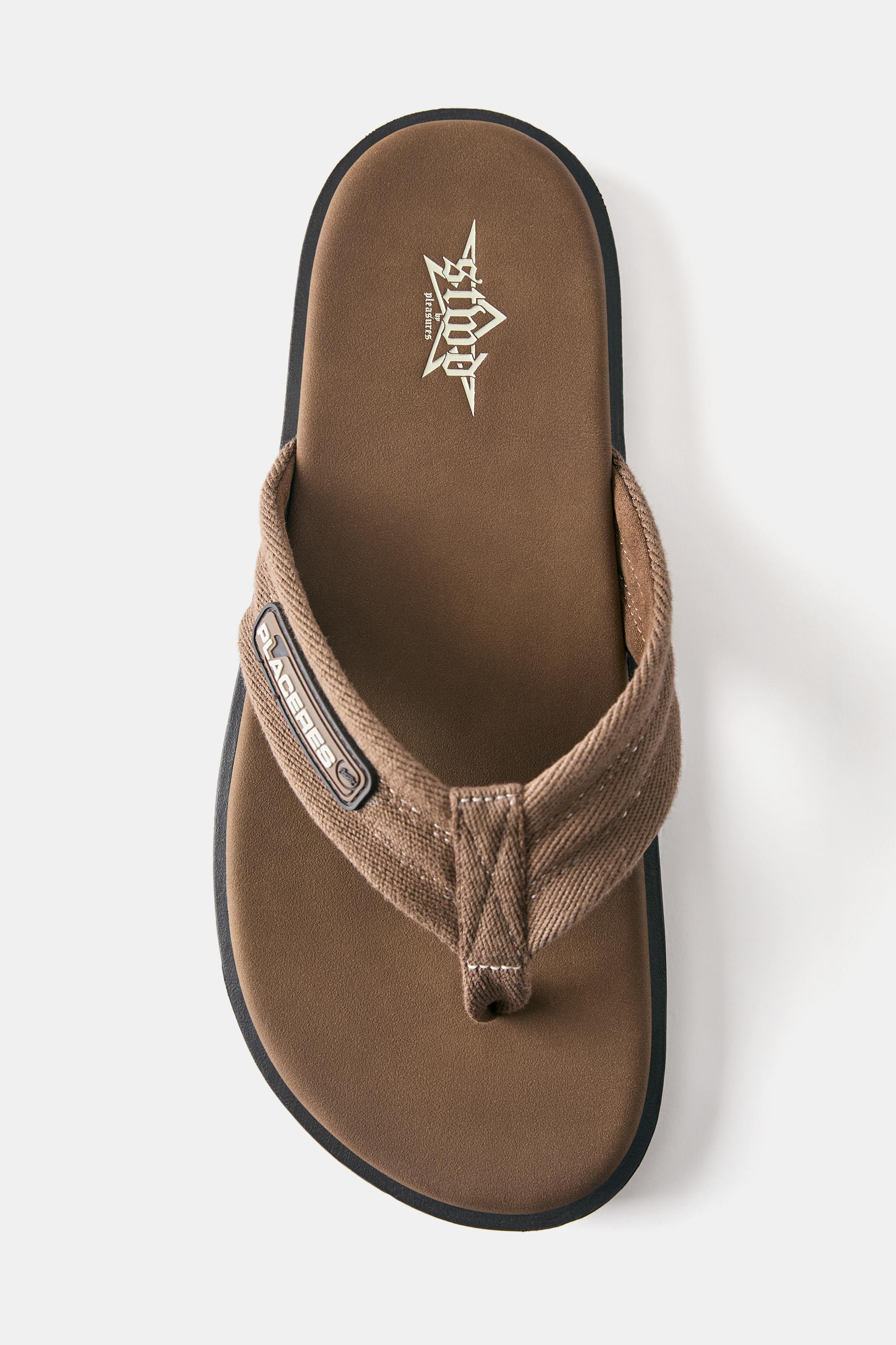 Pleasures Sandals — Brown