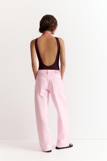 Pink barrel jeans — Pink 4