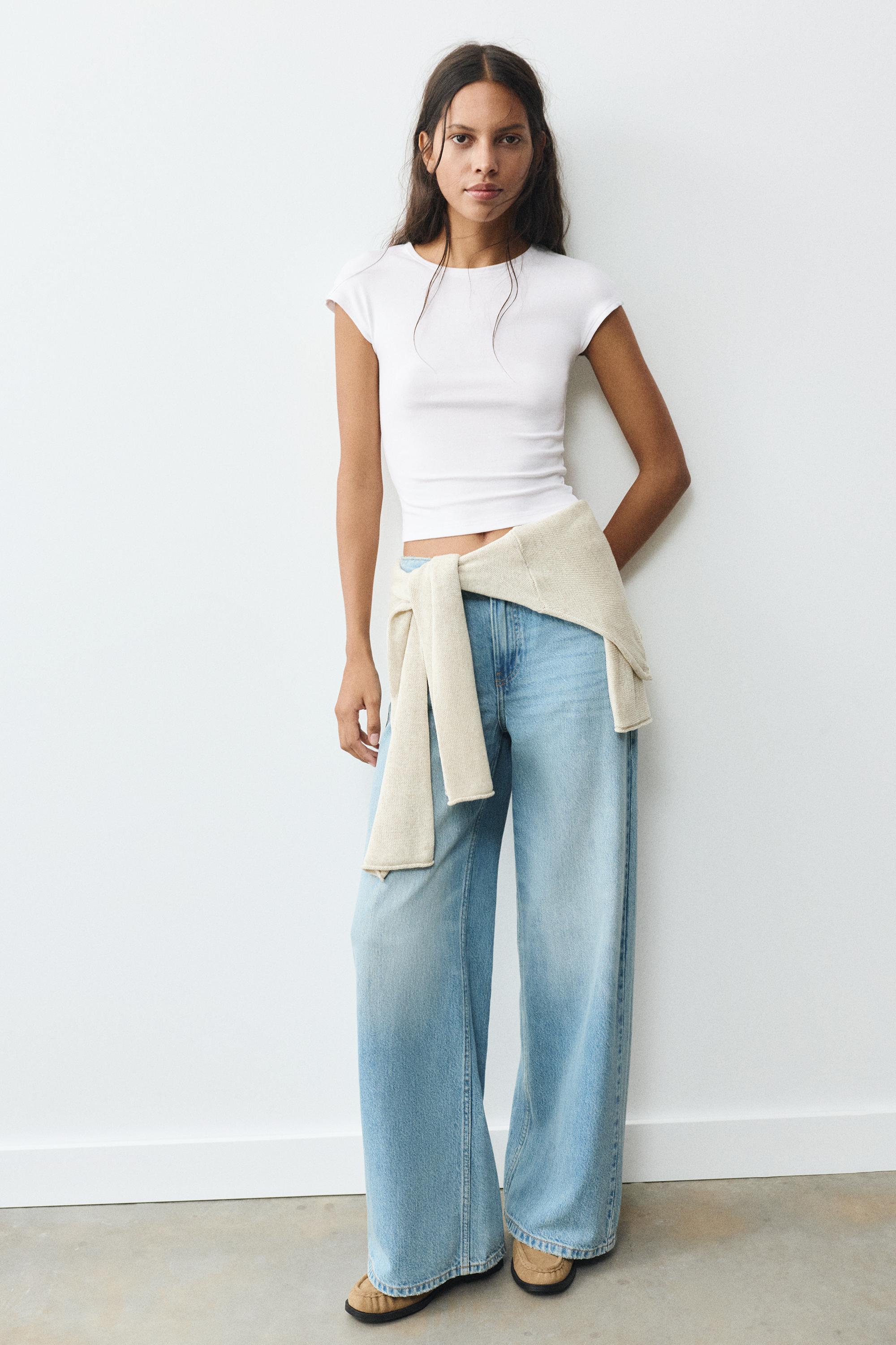 Fitted short sleeve T-shirt — White