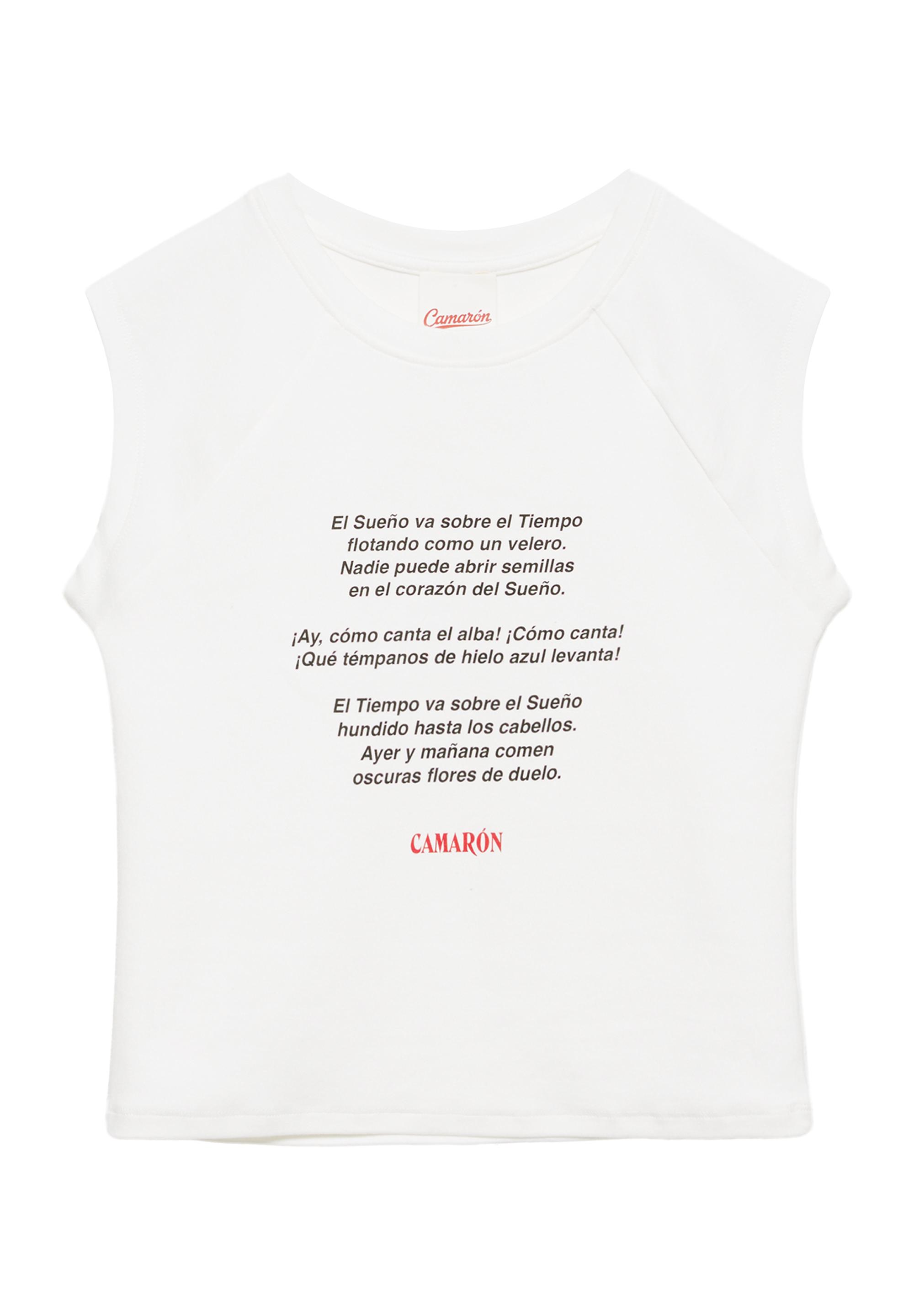 Camarón de la Isla tank top — Ice