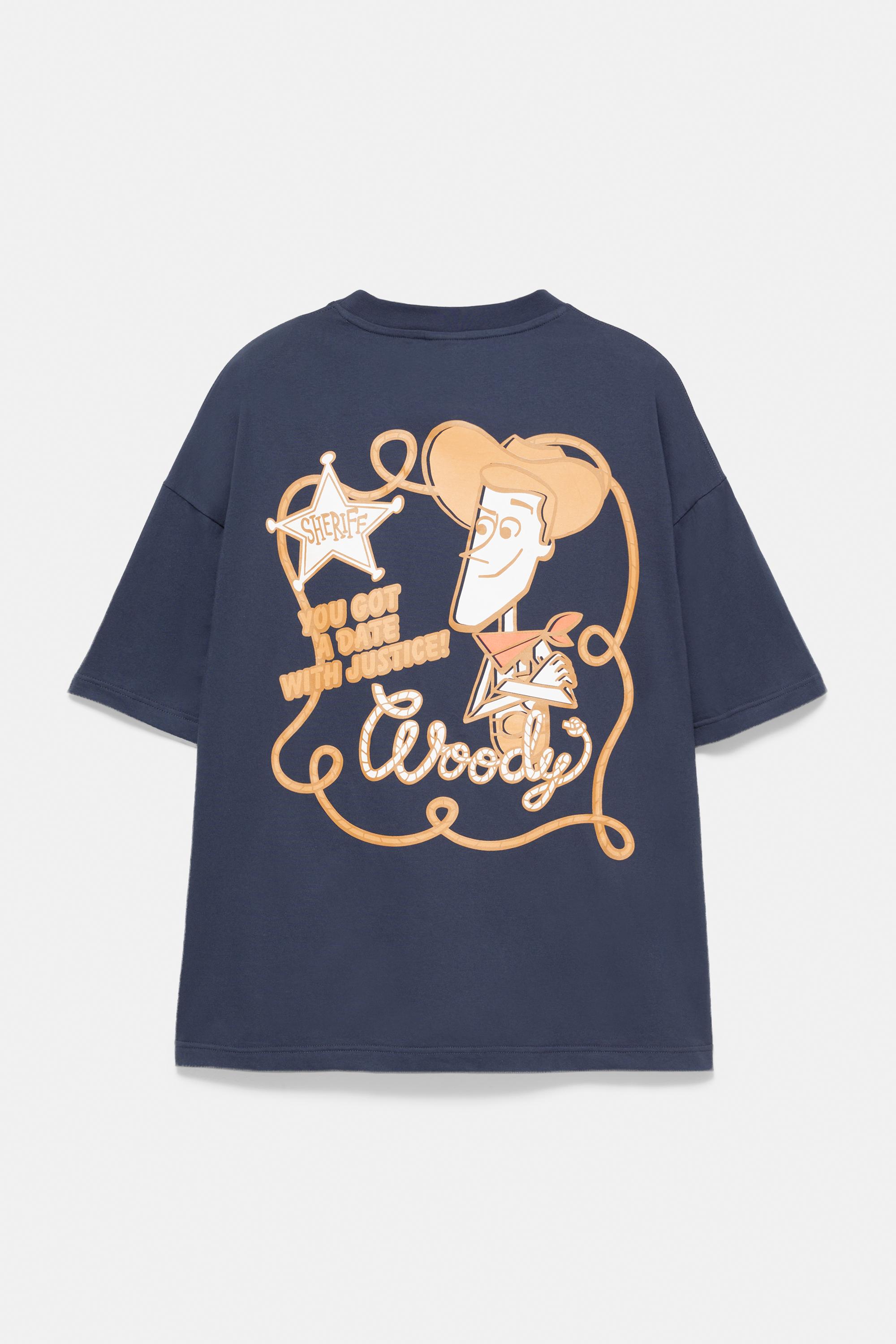 Toy Story Woody T-shirt — Navy (alternate view)