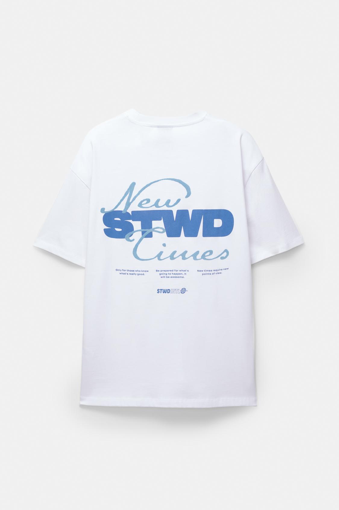Basic STWD graphic T-shirt PULL&BEAR