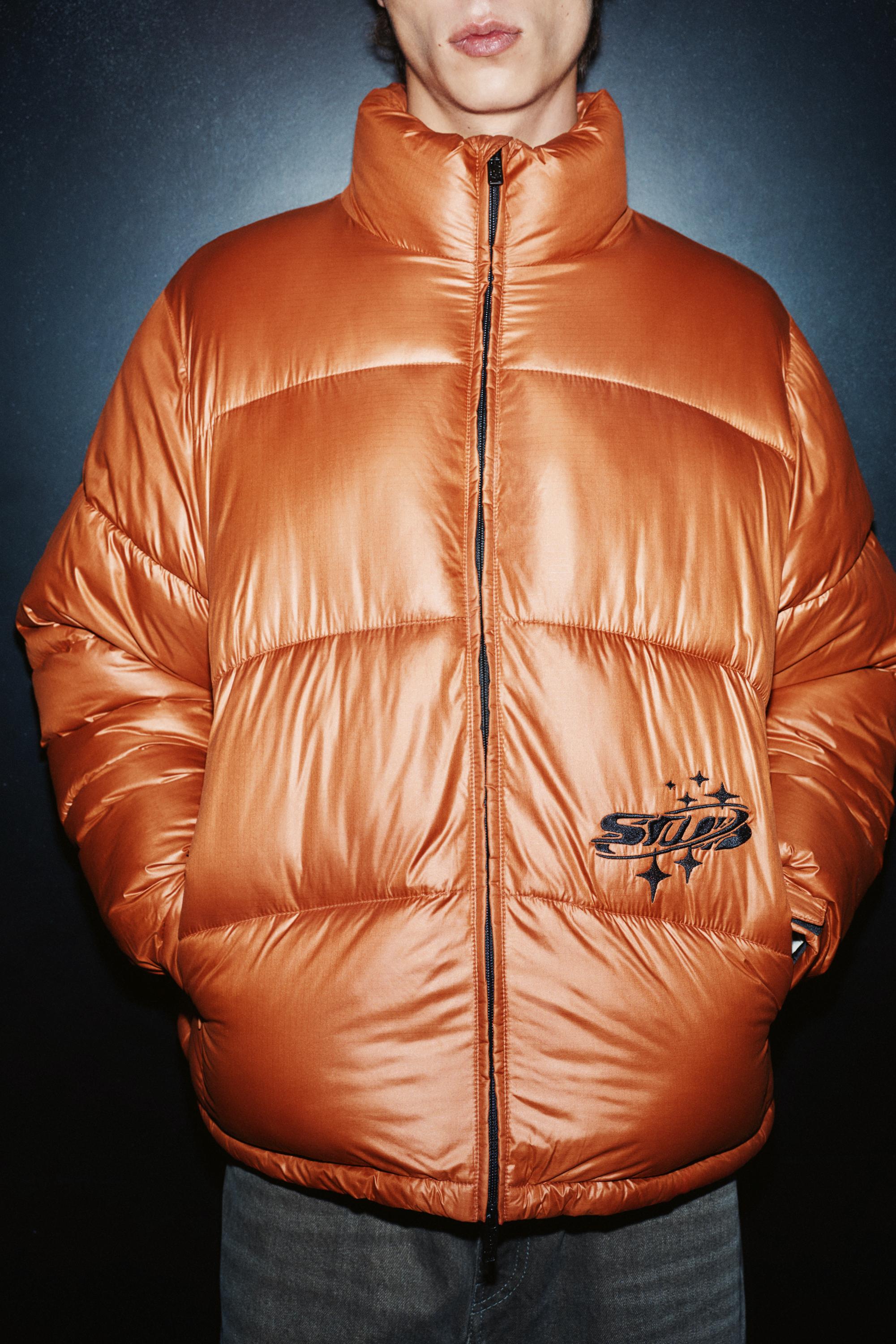 Chaqueta acolchada naranja stwd