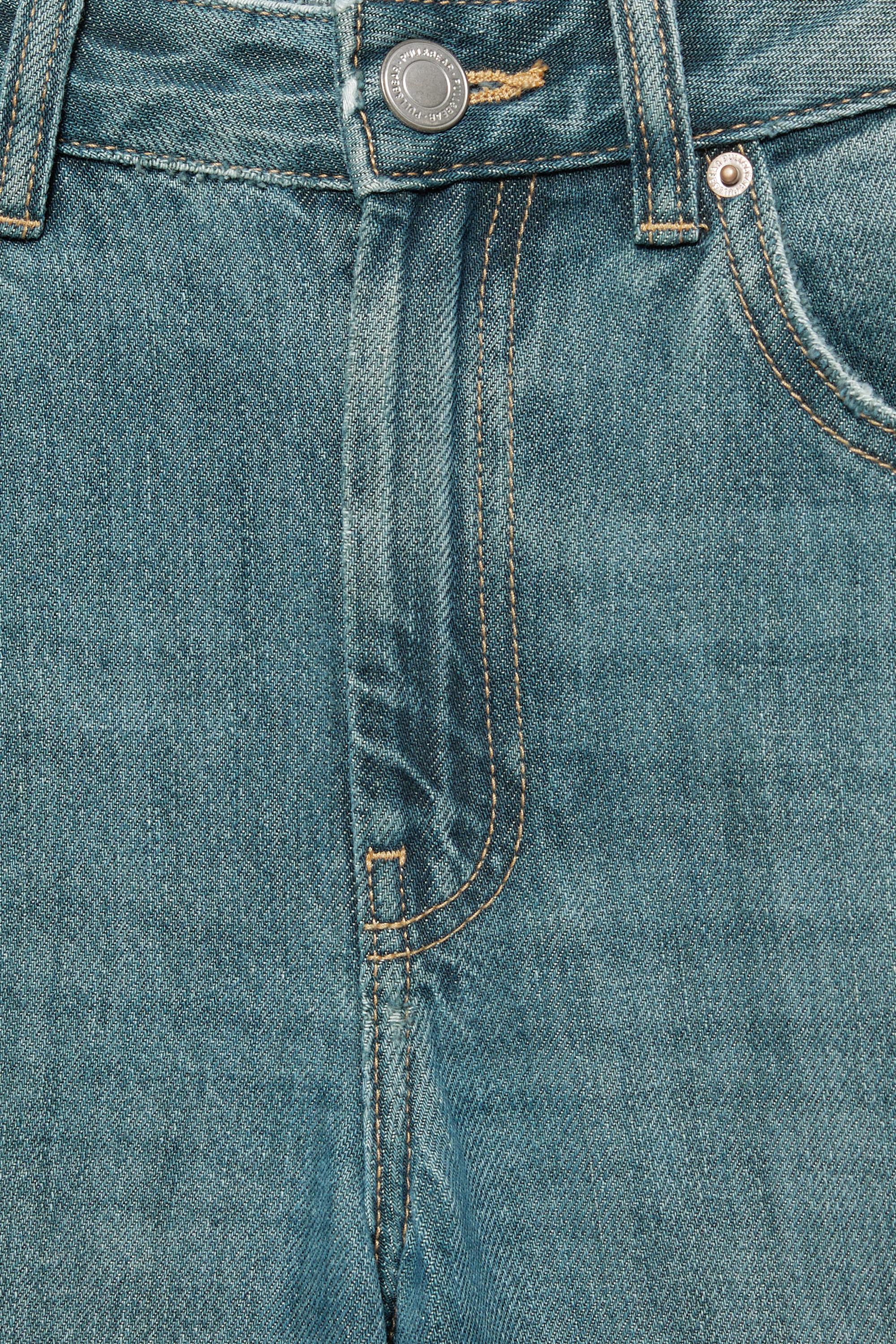 Oversize baggy jeans — Green blue