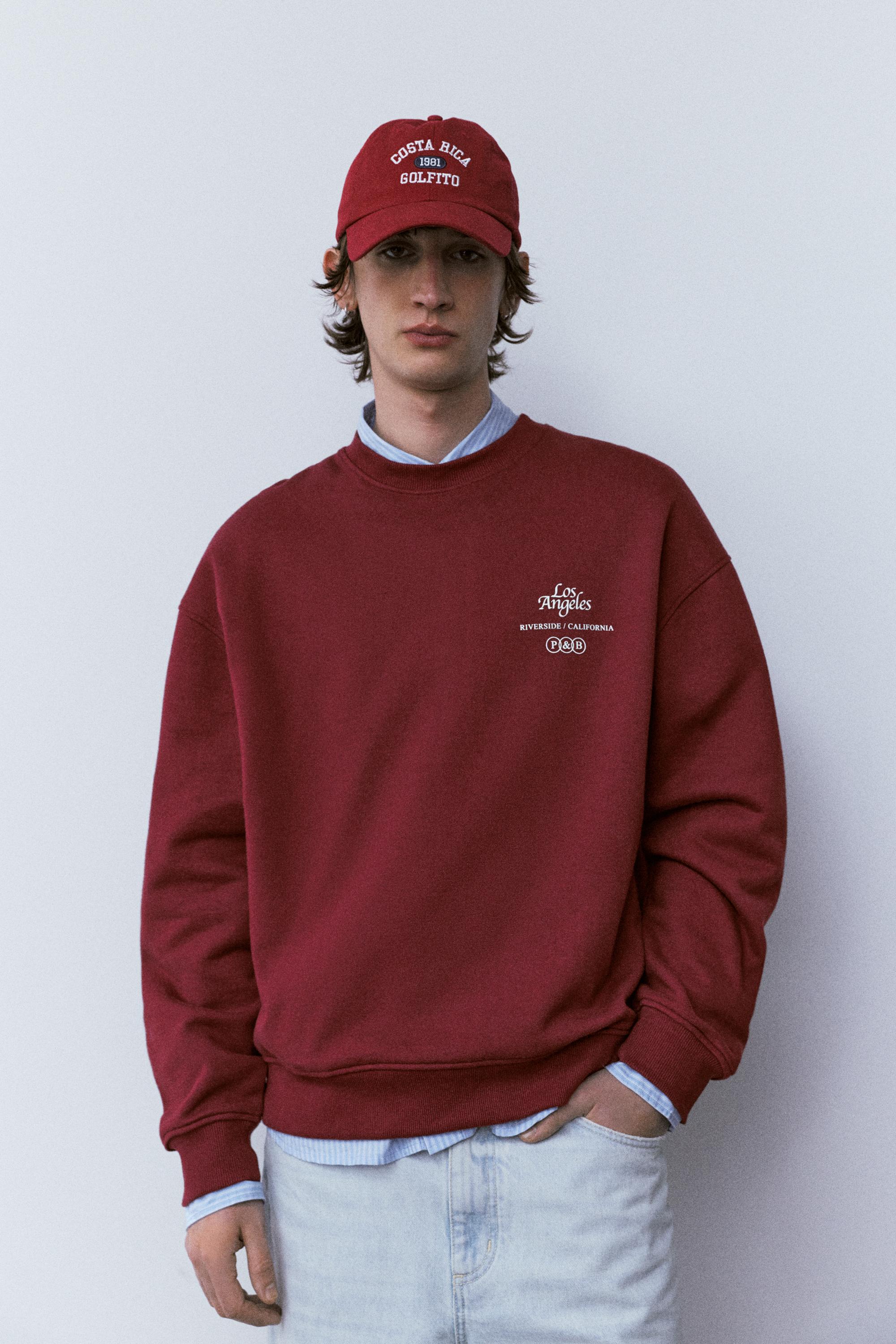 Bisiklet yaka sweatshirt - Görsel 15
