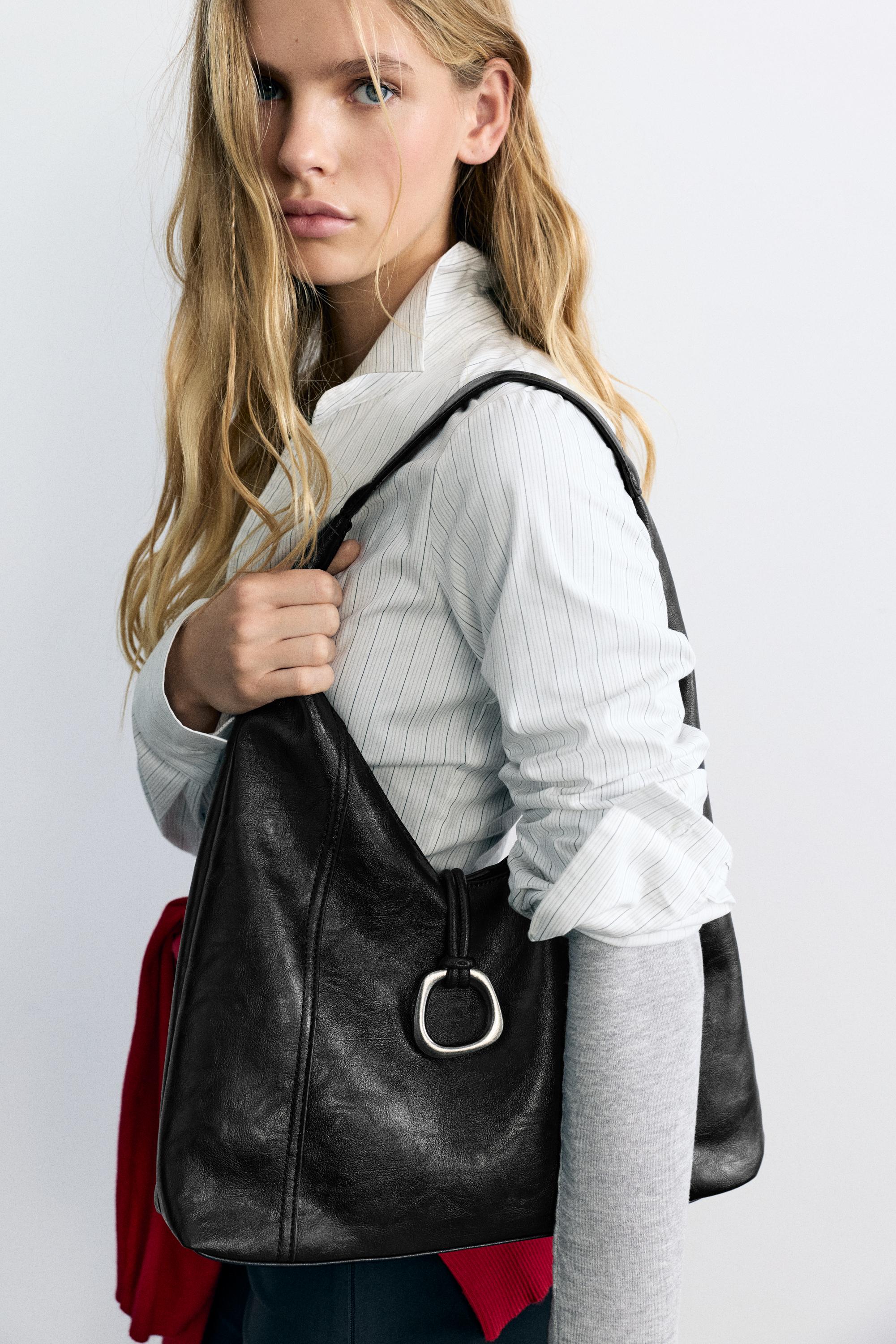 Ring tote bag — Black