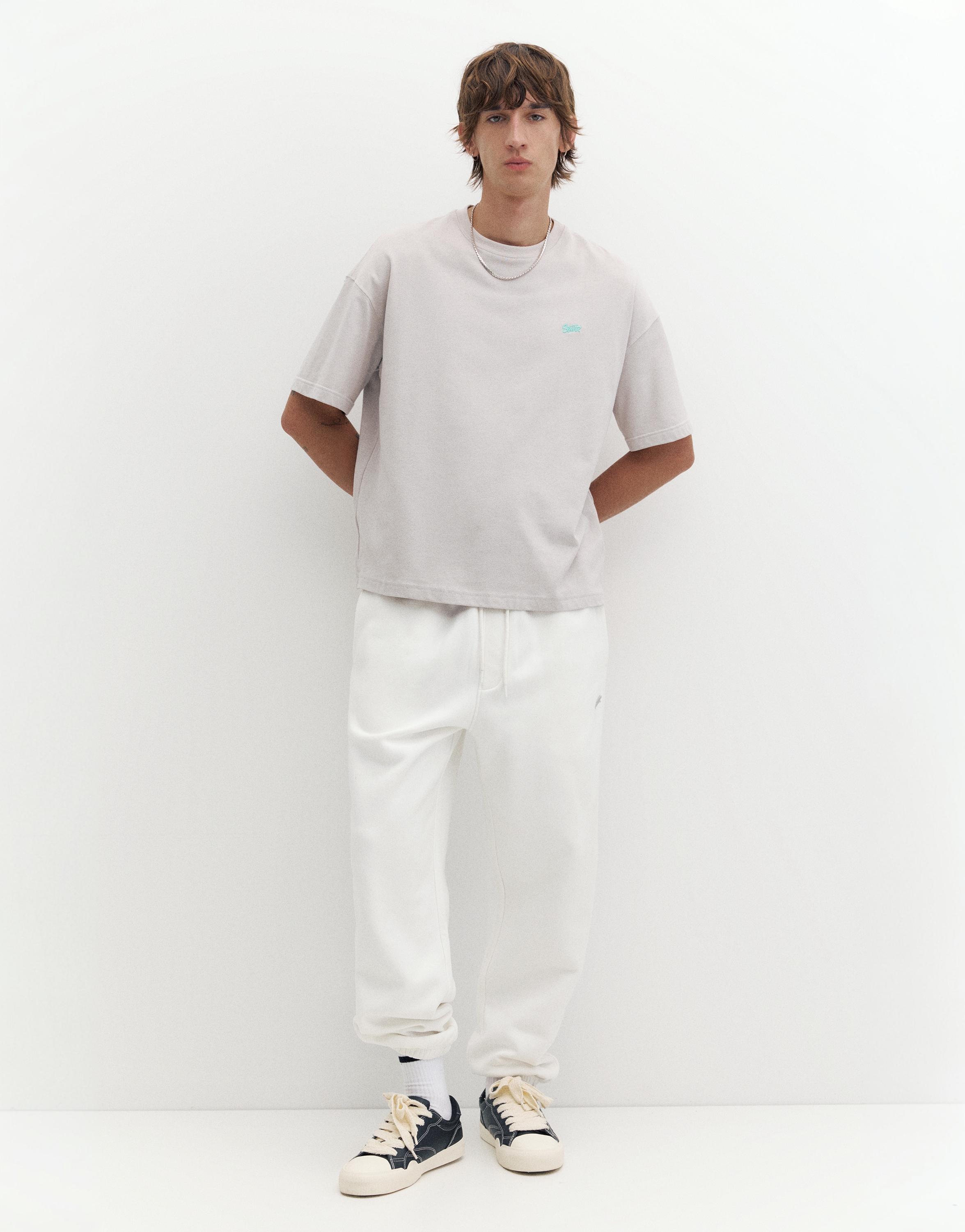 STWD joggers — Off white