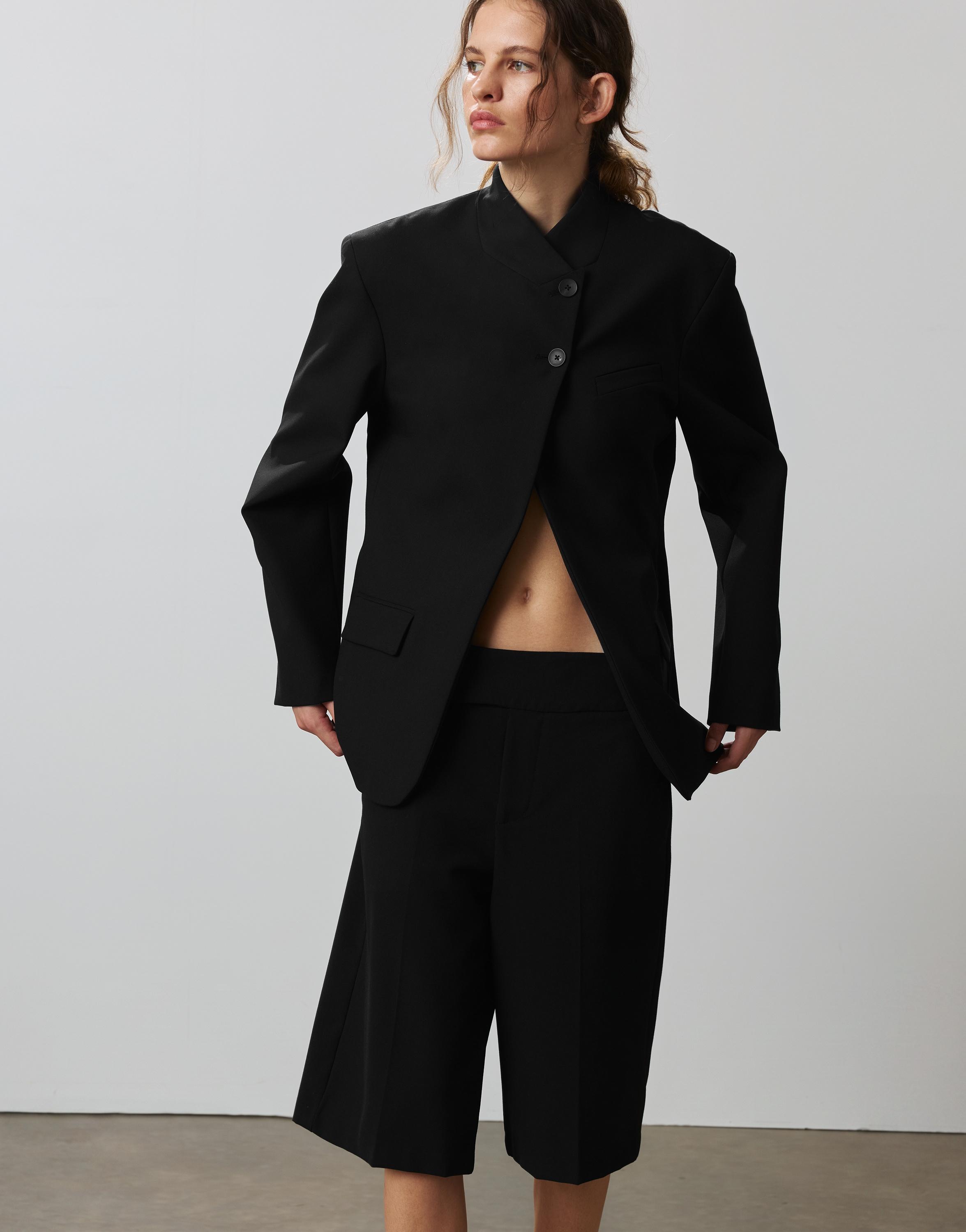 Tailored Bermuda shorts — Black