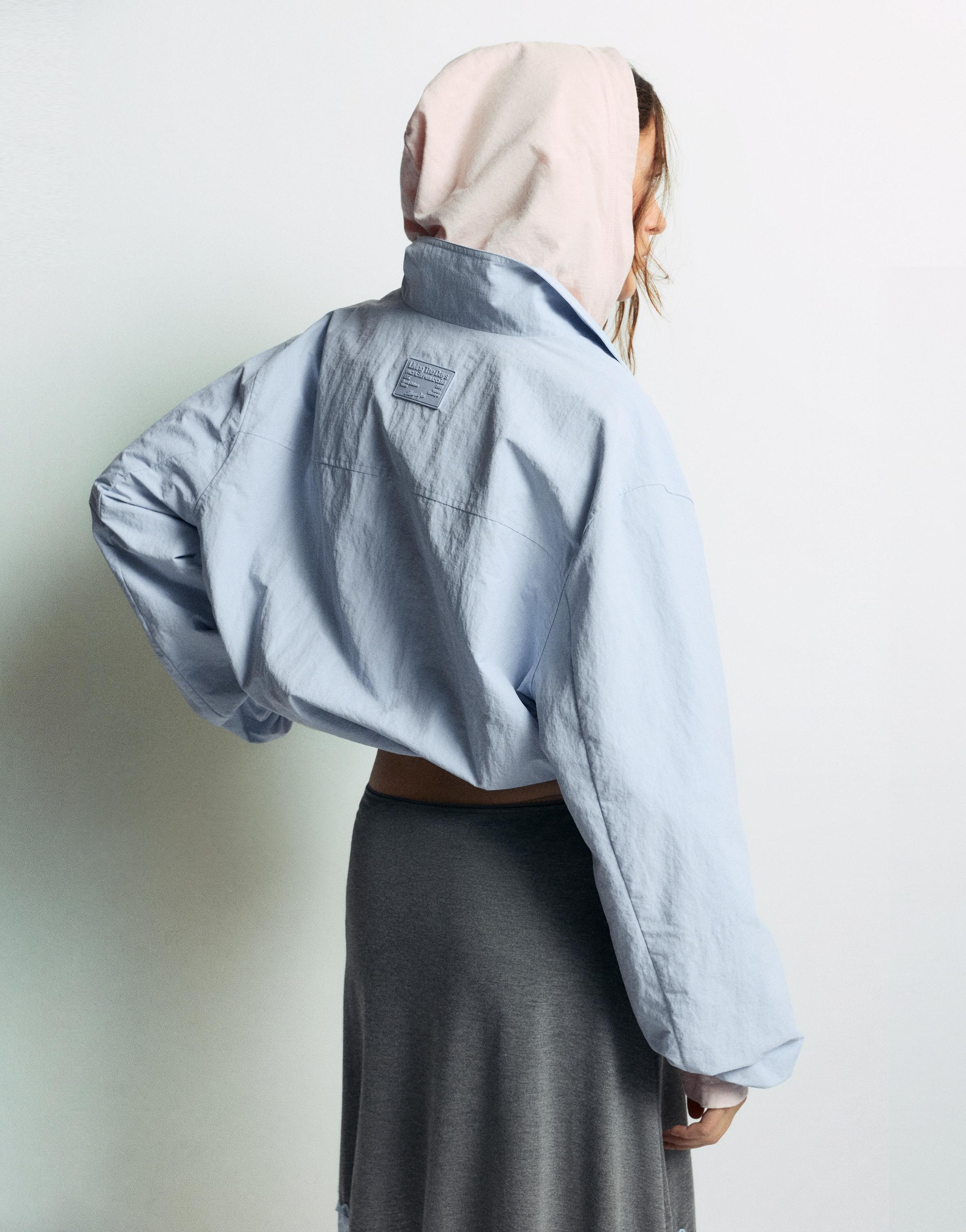 Pull&Bear Hafif bomber ceket görsel 4