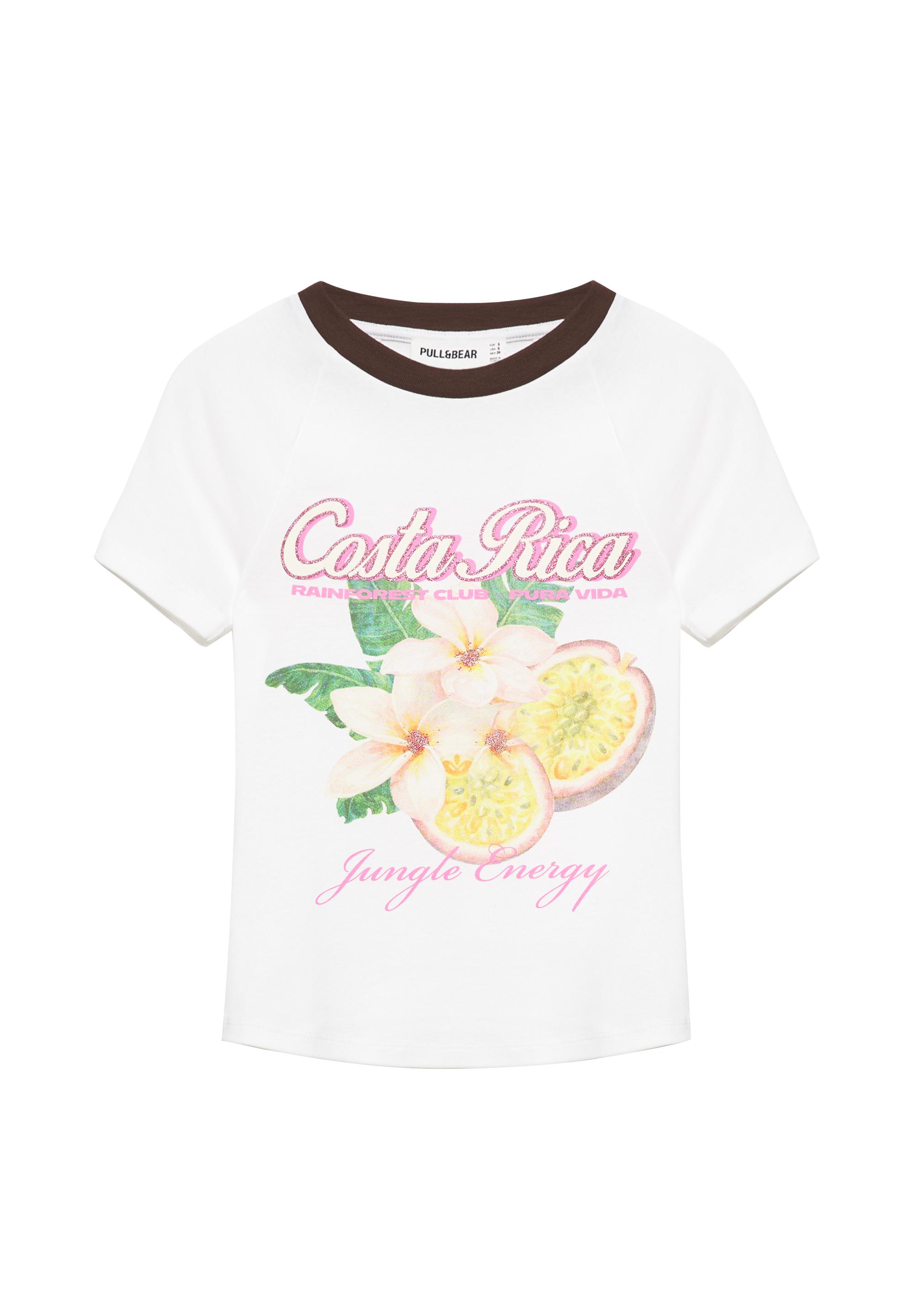 Costa Rica T-shirt — White