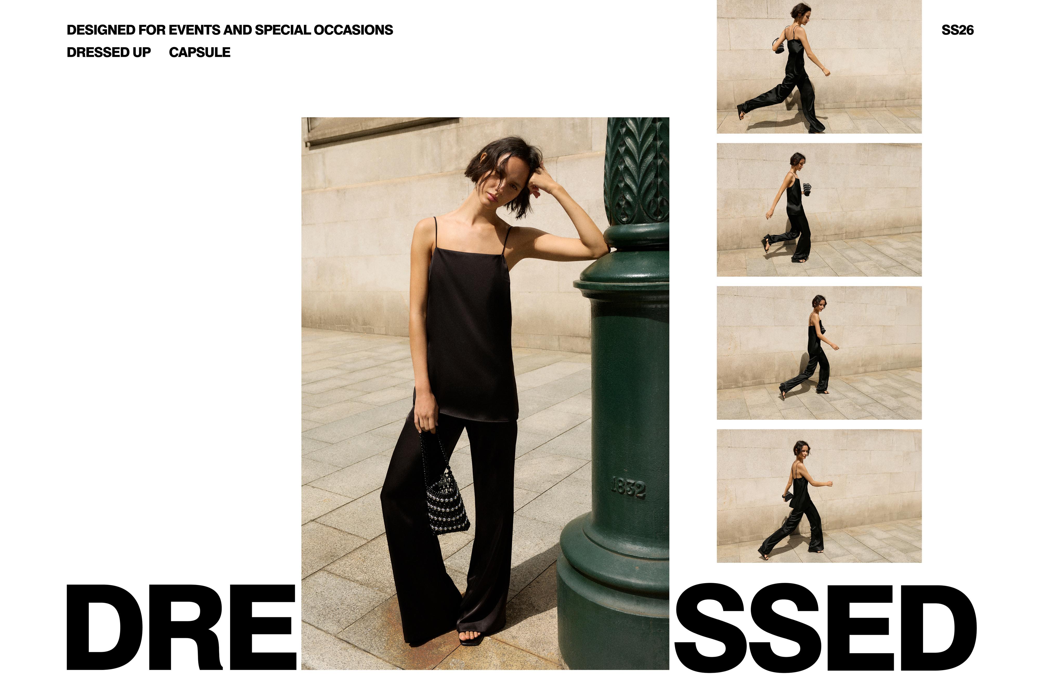 Saten yüzeyli düz kesim pantolon - Görsel 30