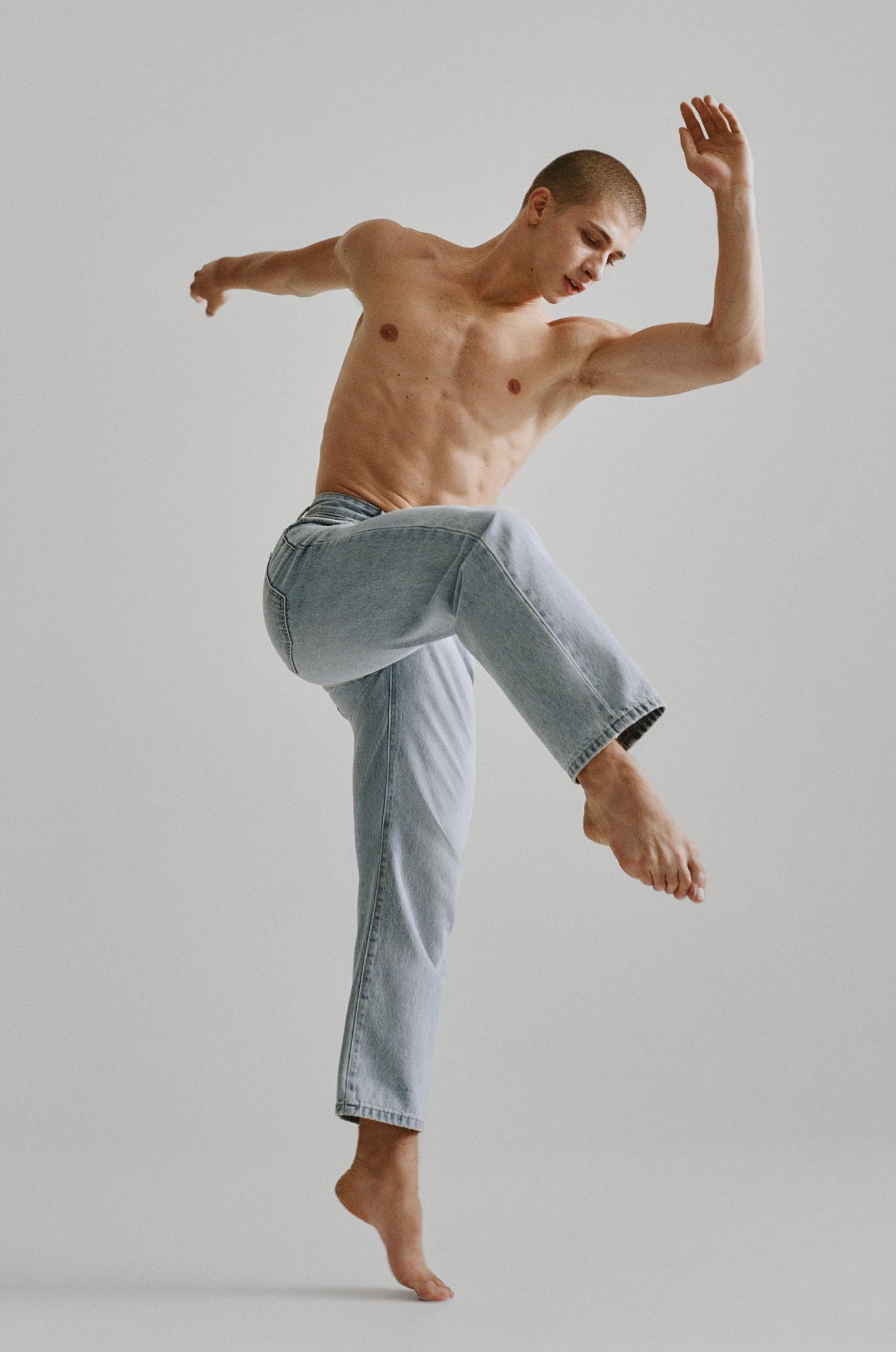 Baggy jeans — Pale indigo