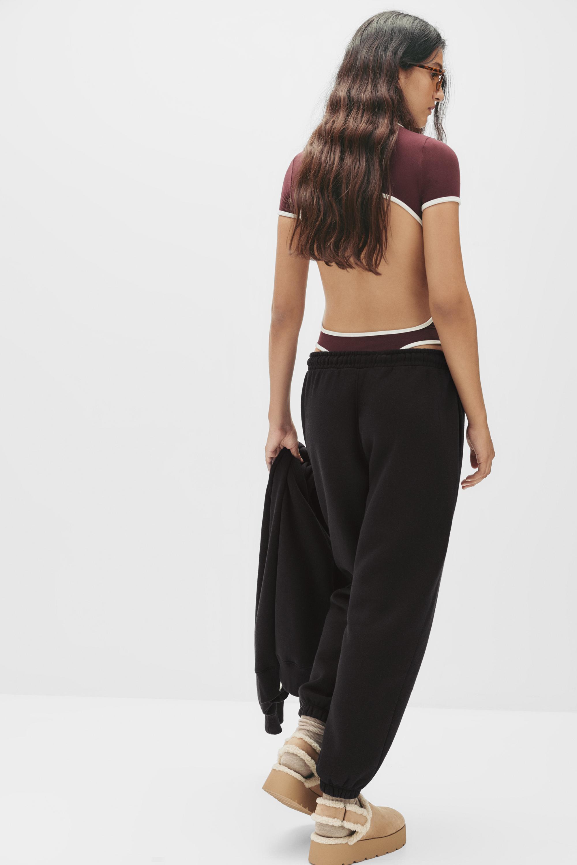 Paçalı eşofman altı - Görsel 7