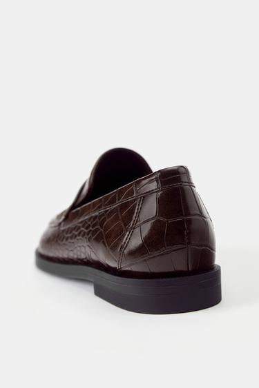Textured loafers — Brown 4