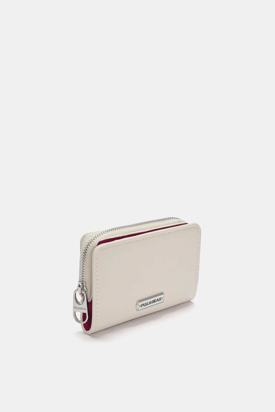 Card Holder Pull And Bear Portefeuille Carteras Pull&bear Pink