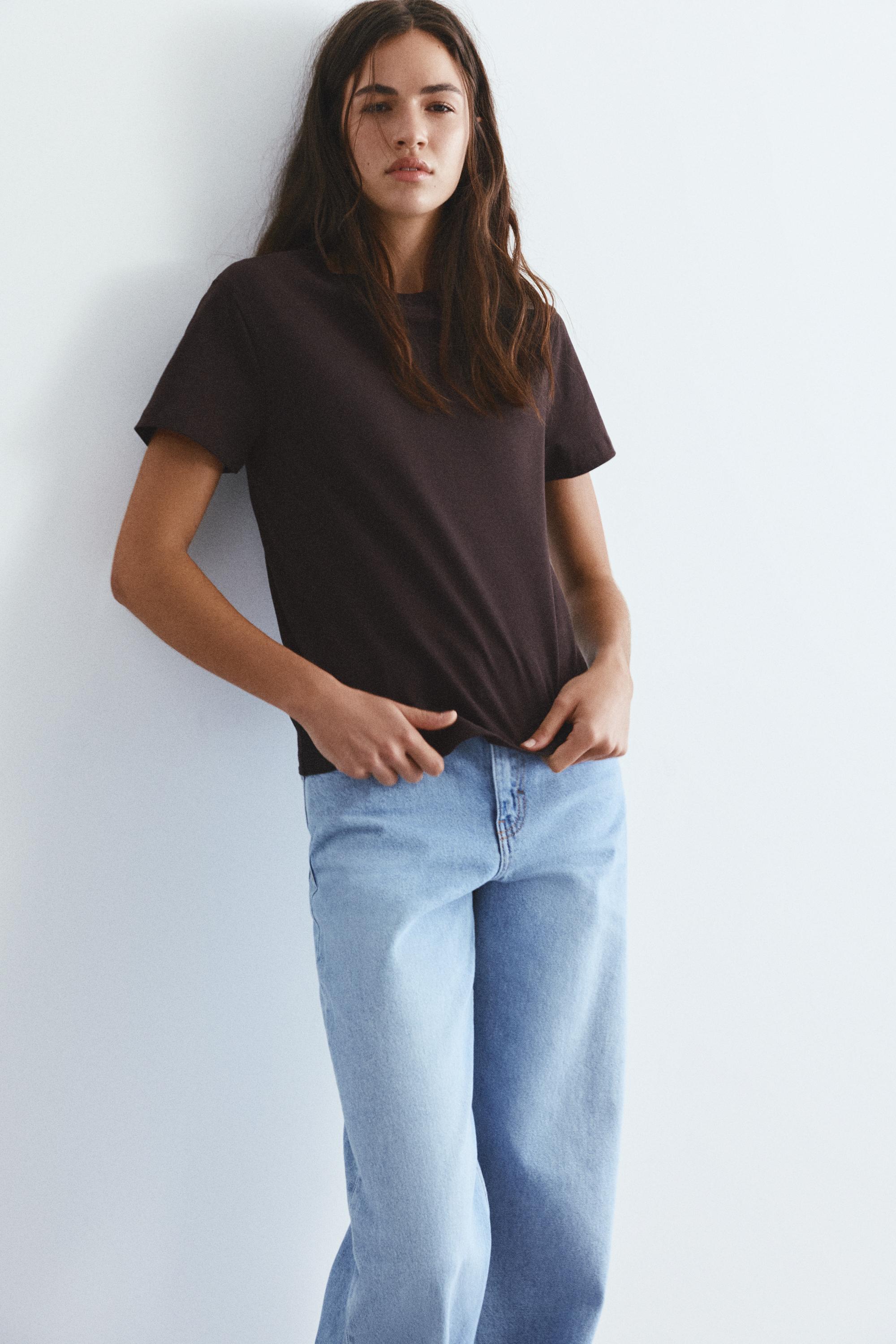 %100 pamuklu kısa kollu t-shirt - Görsel 28