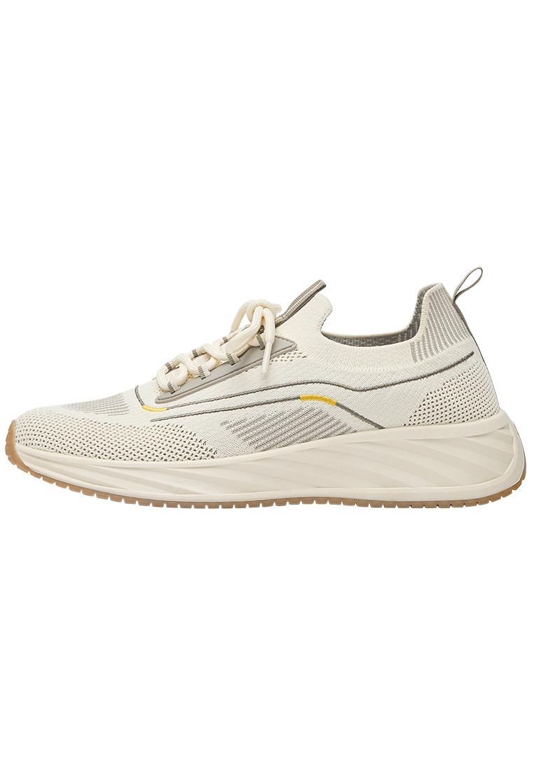 Fabric trainers — Ecru