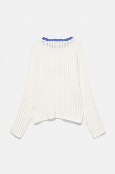 Graphic knit T-shirt — Ice 6