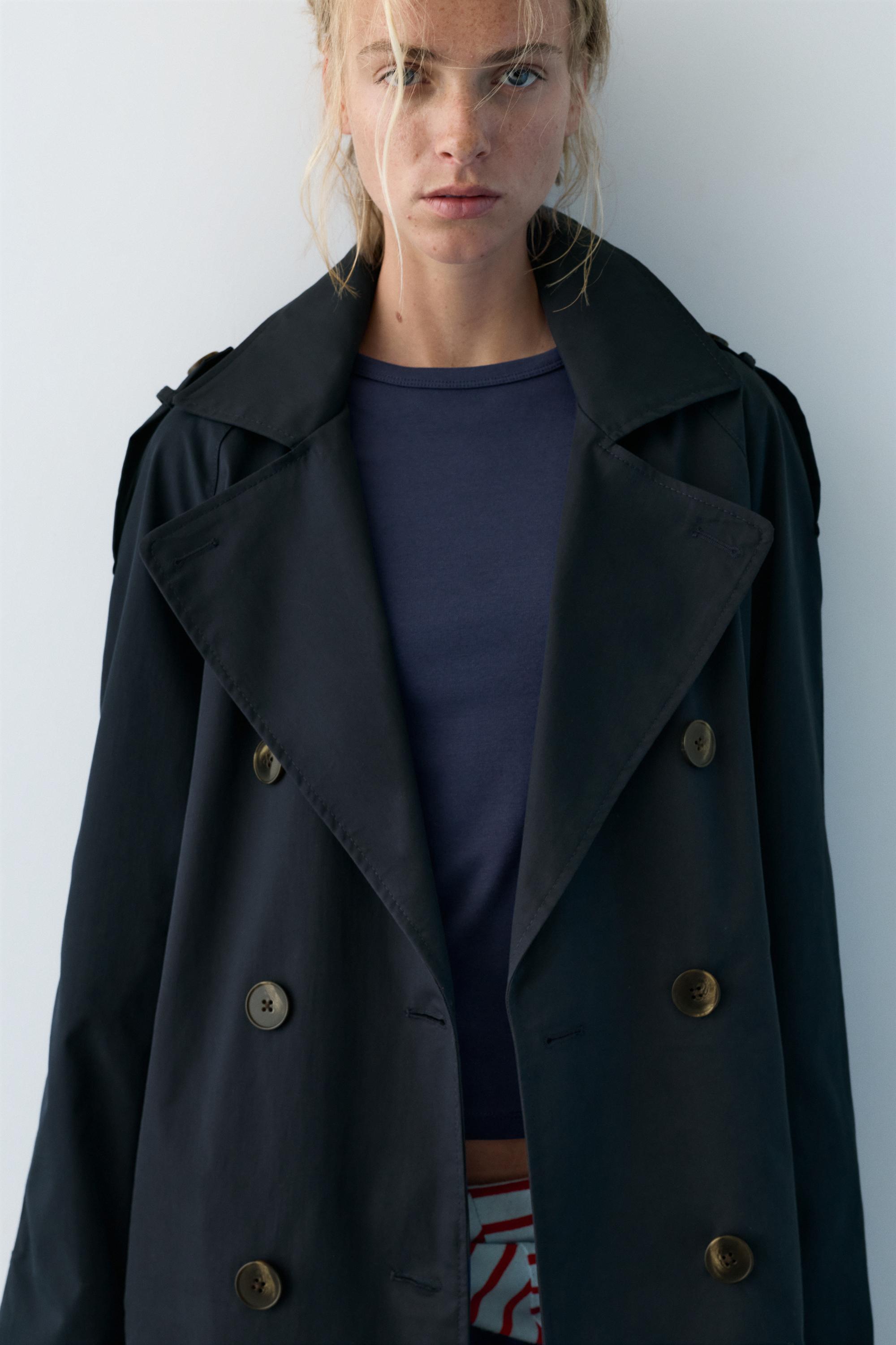 Kemerli uzun trençkot - Görsel 65