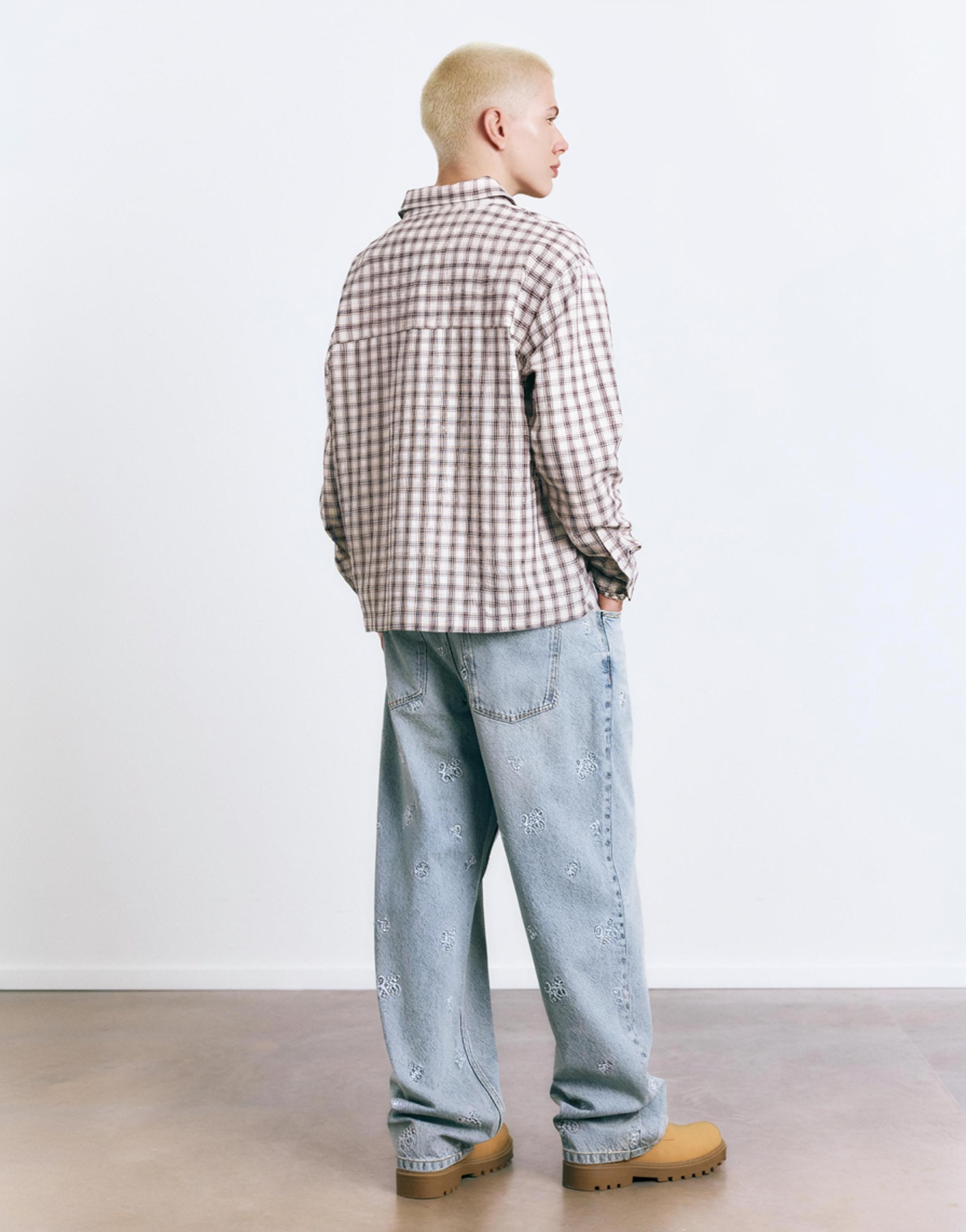 STWD kareli gömlek - Görsel 6