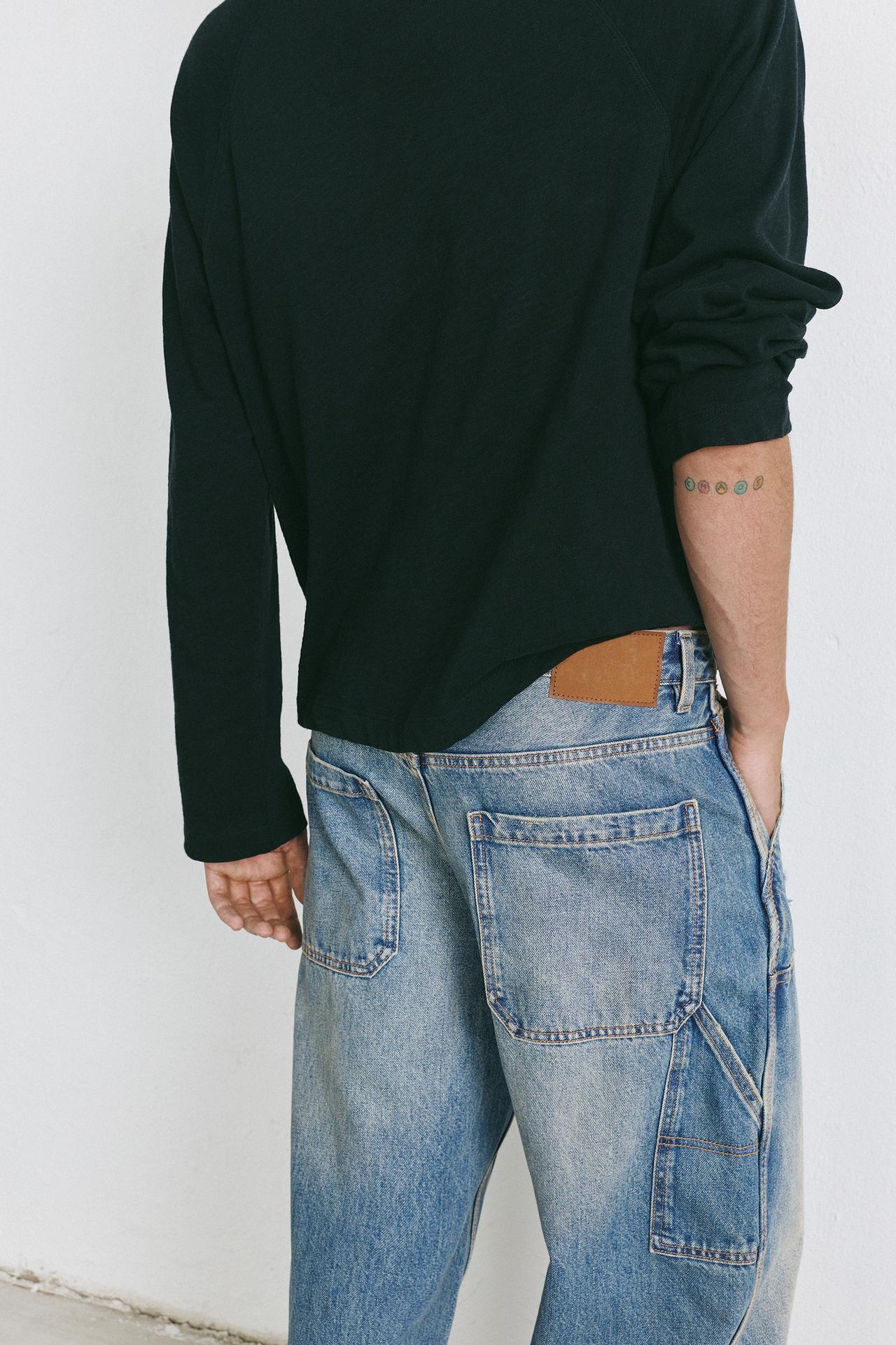 Baggy jeans — Medium blue