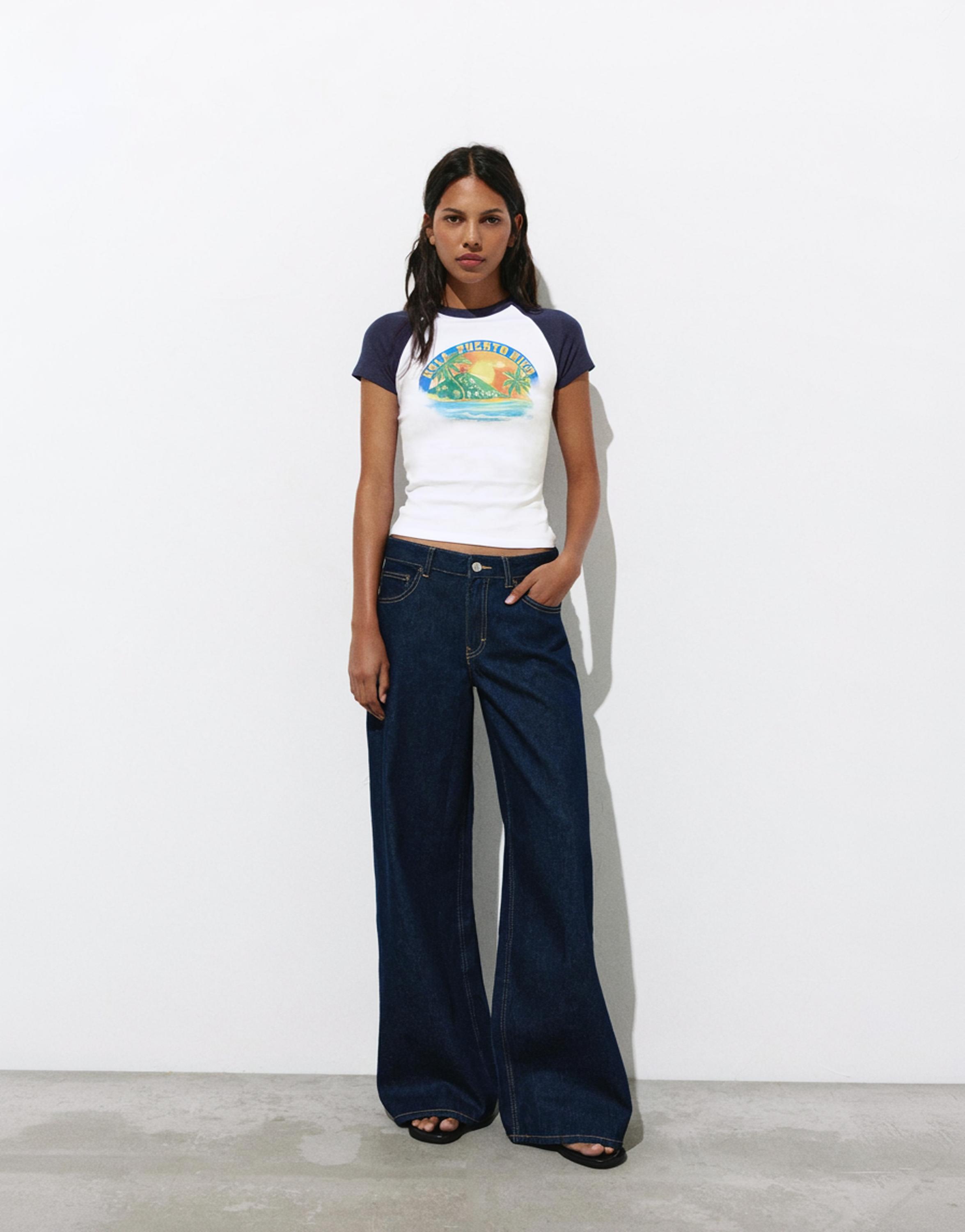 Puerto Rico graphic T-shirt — White