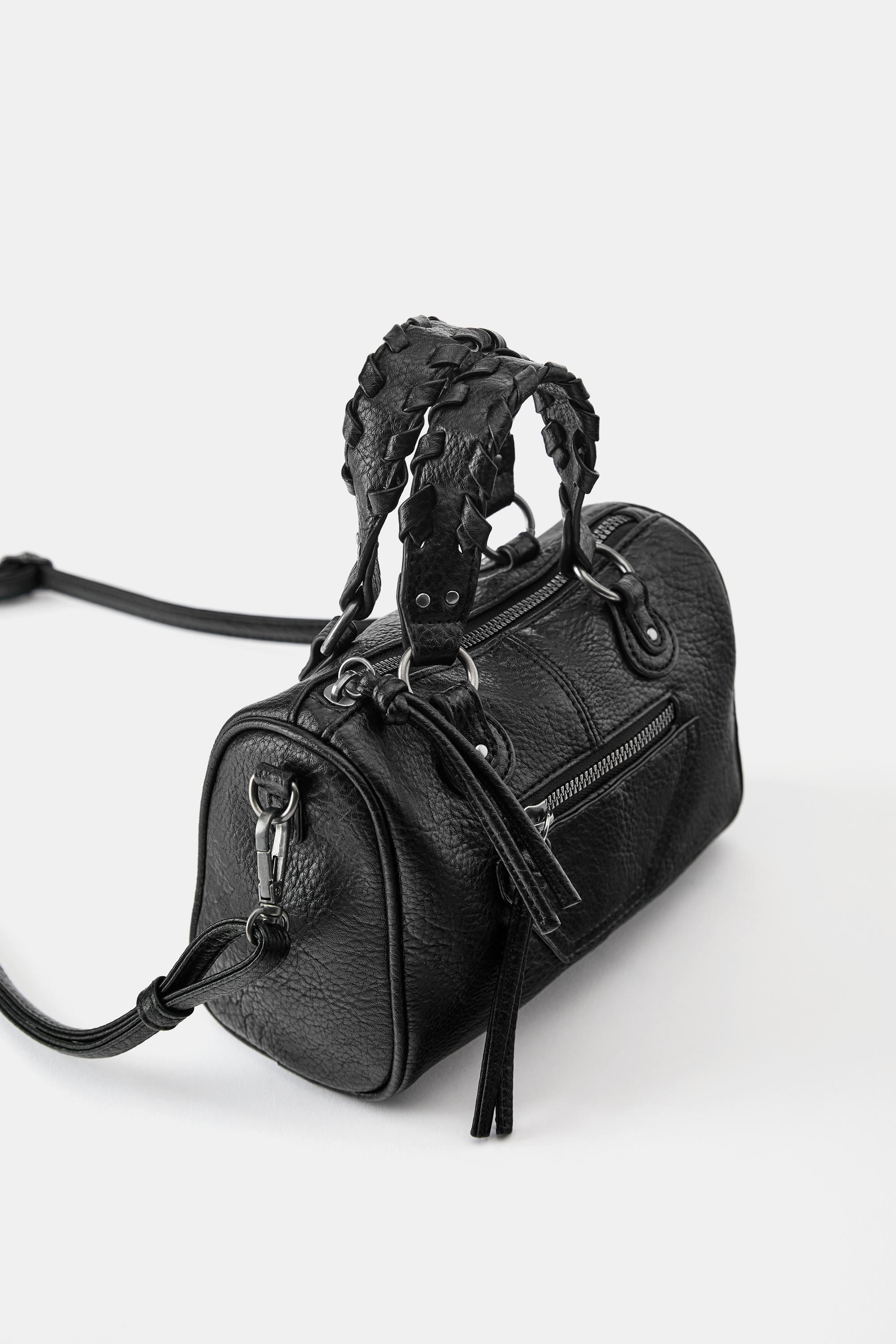 Studded crossbody bag — Black