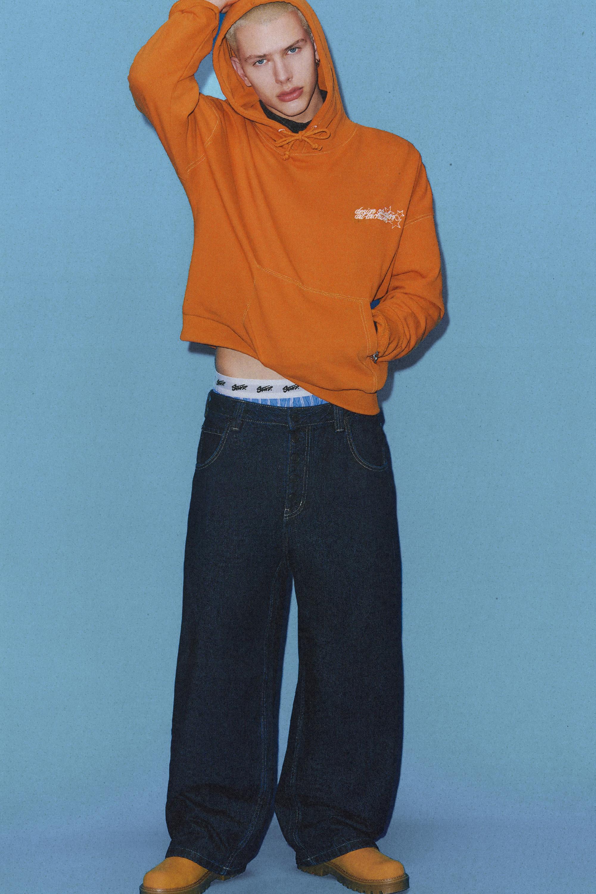 STWD star hoodie — Mustard