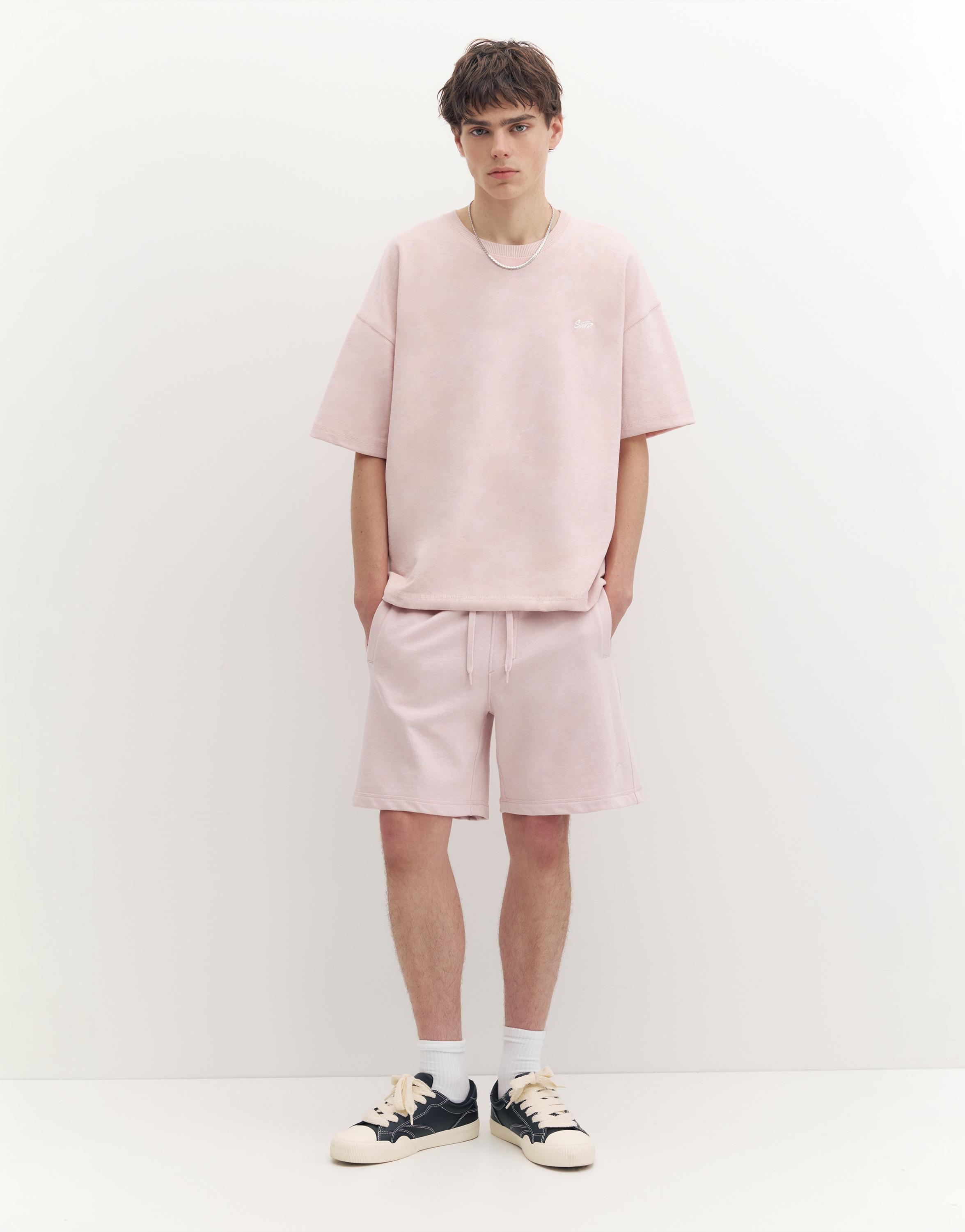 STWD jogger Bermuda shorts — Pink